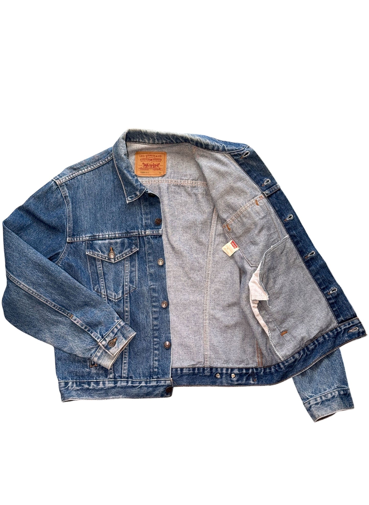 (SUP-572) LEVI'S 70506 0217 DENIM JACKET - MADE IN U.S.A.