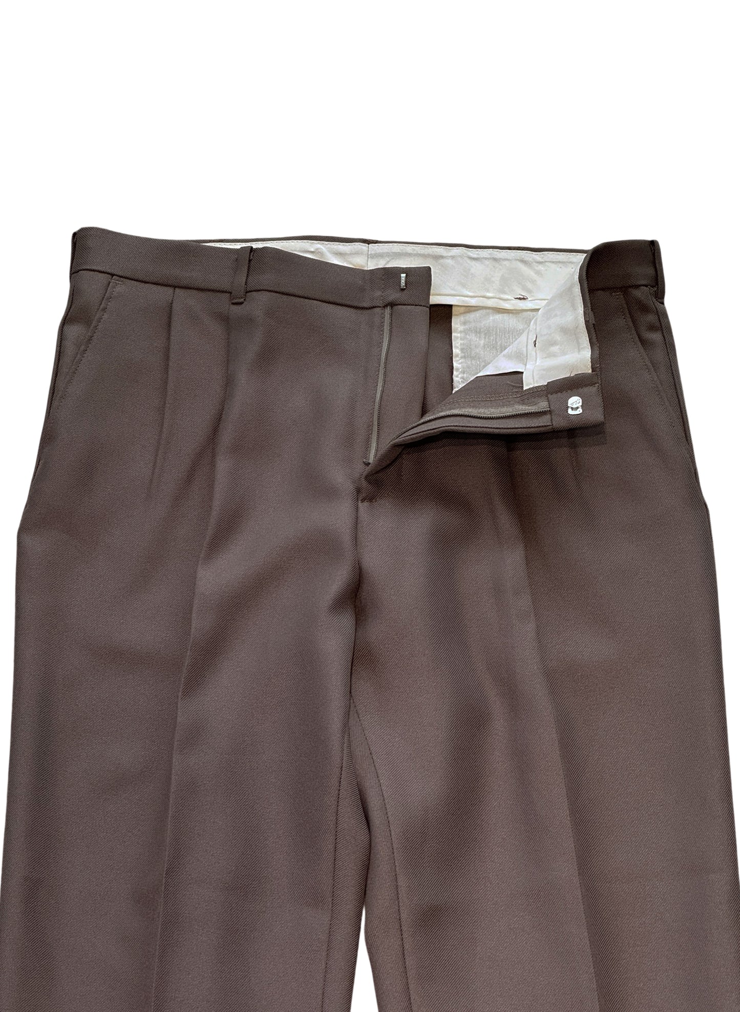 (SUP-739) HABAND EXECUTIVE DIVISION 2TUCK POLYESTER PANTS - W36 x L29