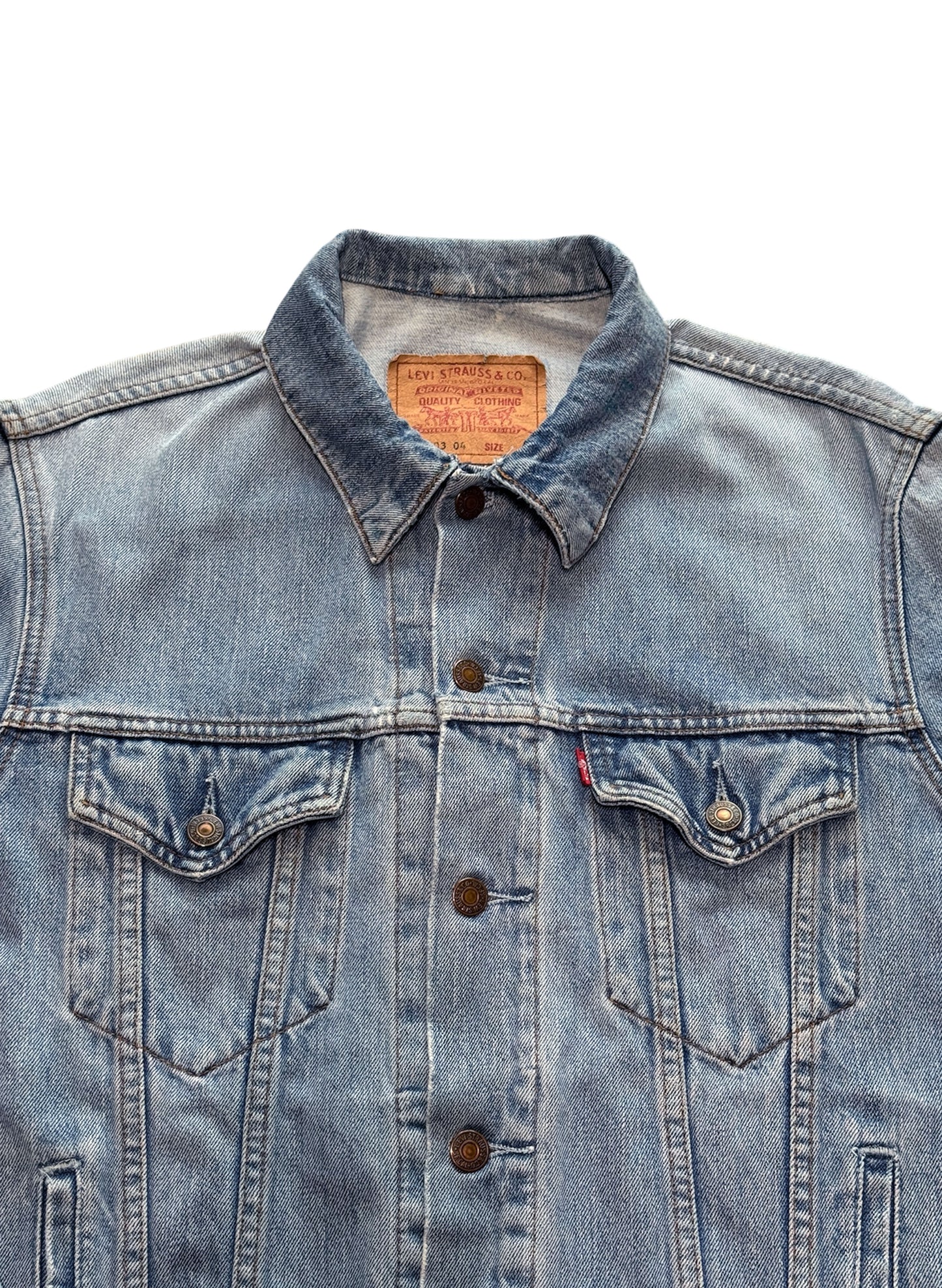 (SUP-467) EURO LEVI'S 70503 04 DENIM JACKET - MADE IN TUNISIA