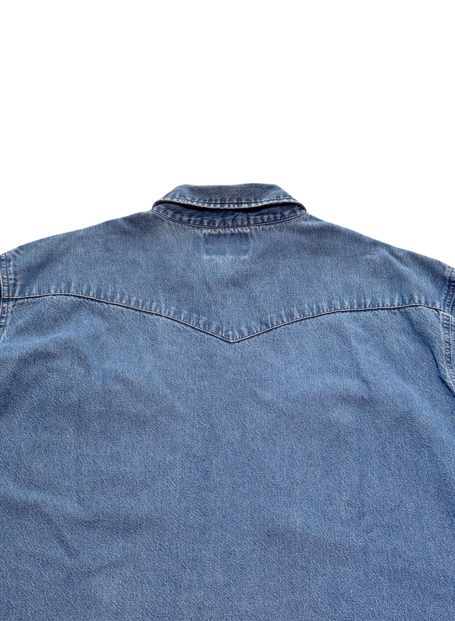 (SUP-457) Wrangler COWBOY DENIM SHIRT-1