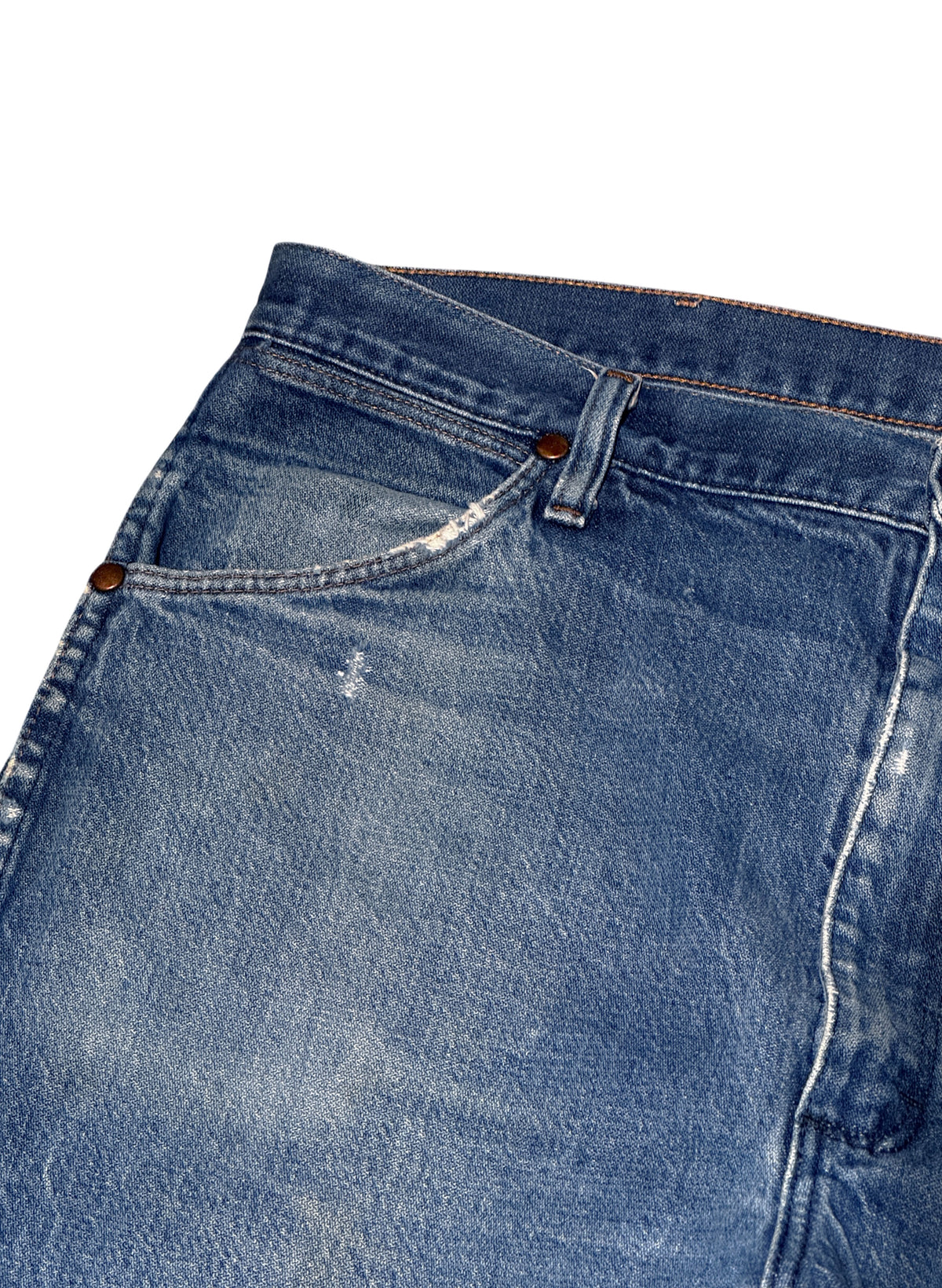 (SUP-826) Wrangler "CUT OFF" DENIM PANTS - MADE IN MEXICO