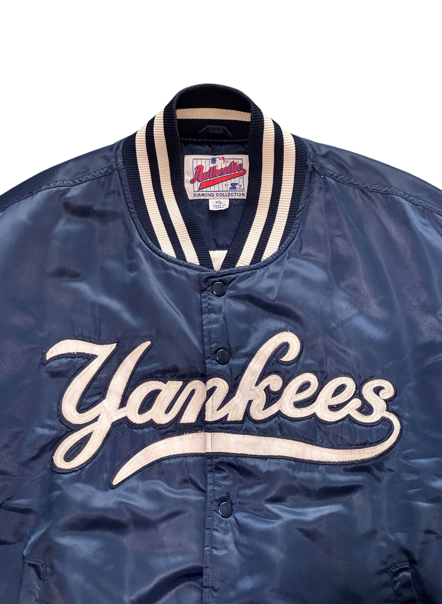 (SUP-503) STARTER NEW YORK YANKEES QUILTING STADIUM JACKET