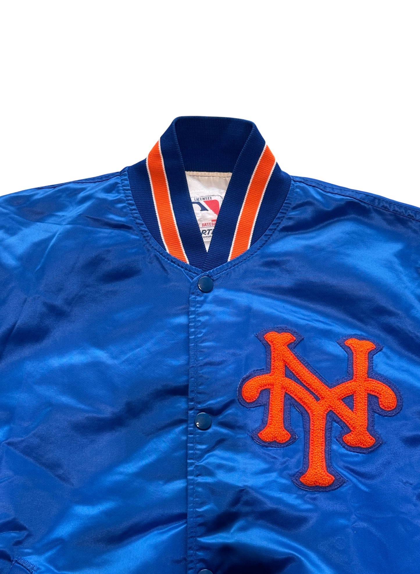 (SUP-504) STARTER NEW YORK METS STADIUM JACKET - MADE IN U.S.A.
