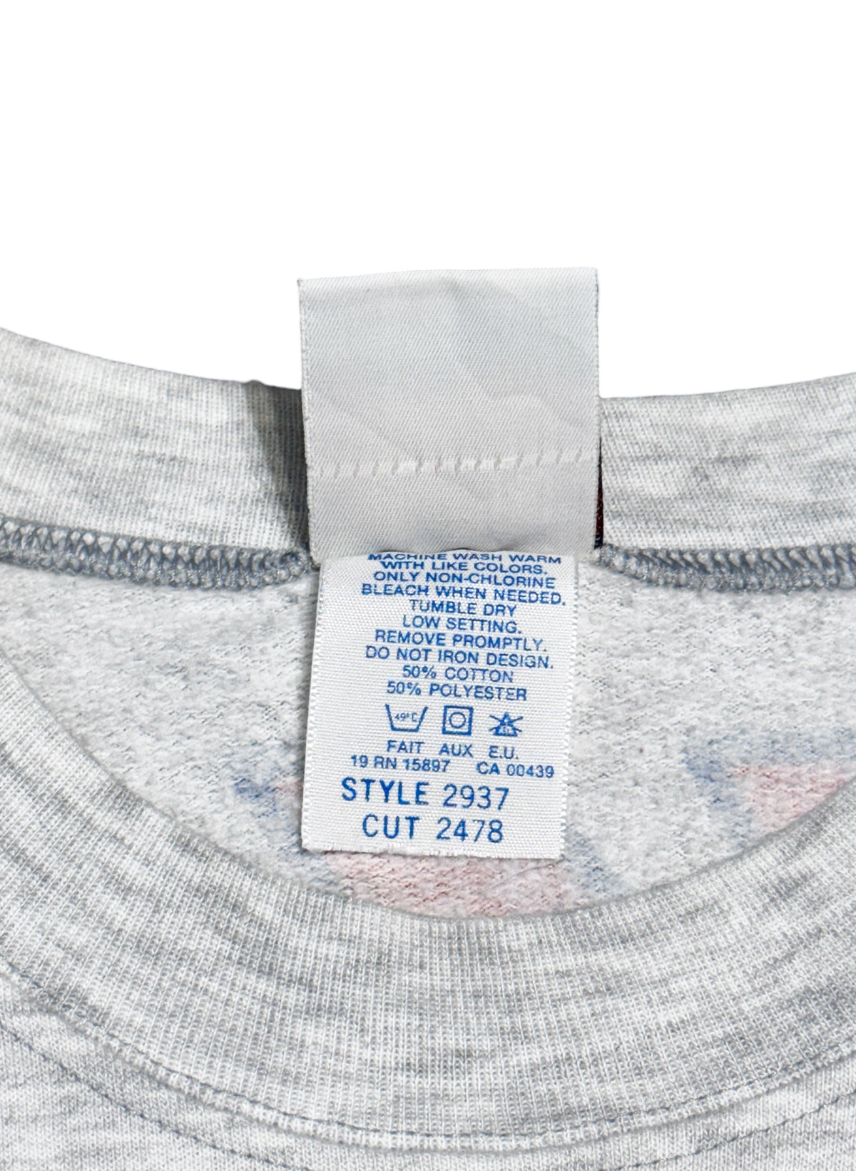 (SUP-882) MLB 1969 NEW YORK METS CREW NECK SWEAT - L - MADE IN U.S.A.