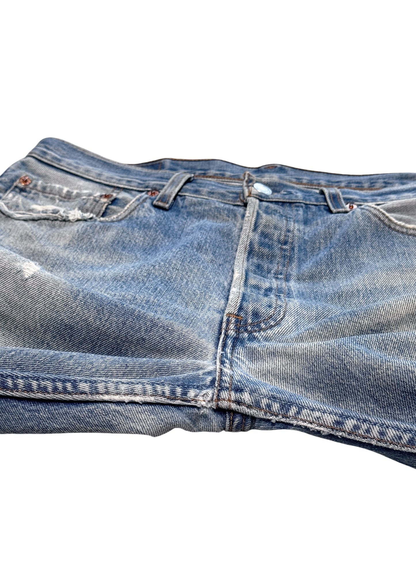 (SUP-634) 90s LEVI'S 501 "DAMAGE" - MADE IN U.S.A.