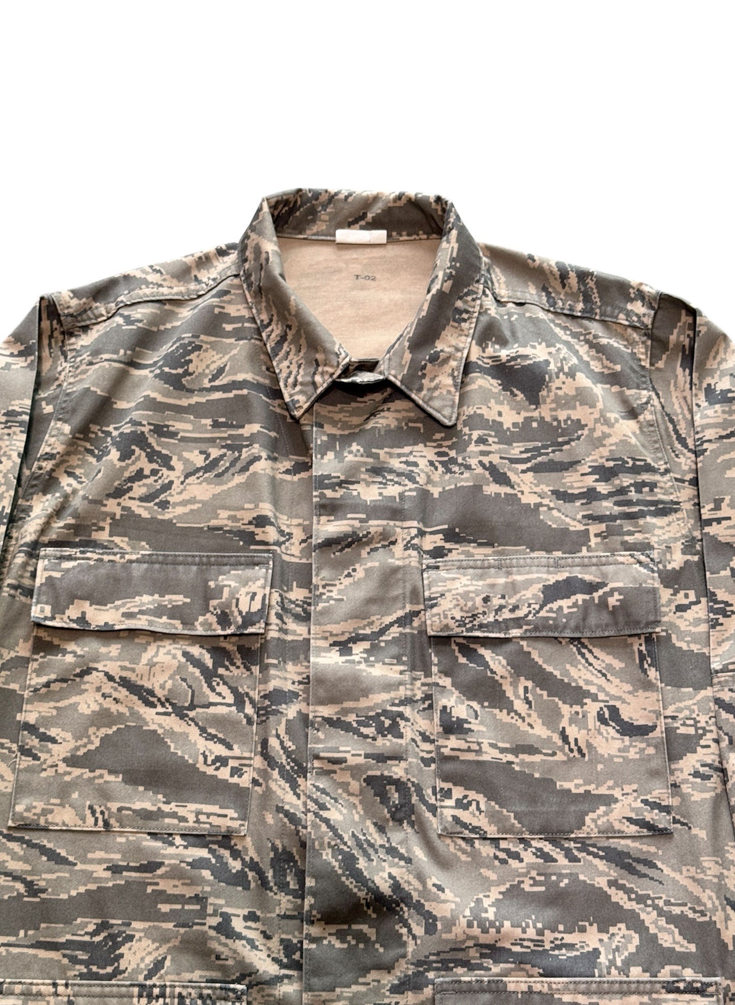 (SUP-477) USAF ABU DIGITAL TIGER STRIPE CAMO UTILITY JACKET