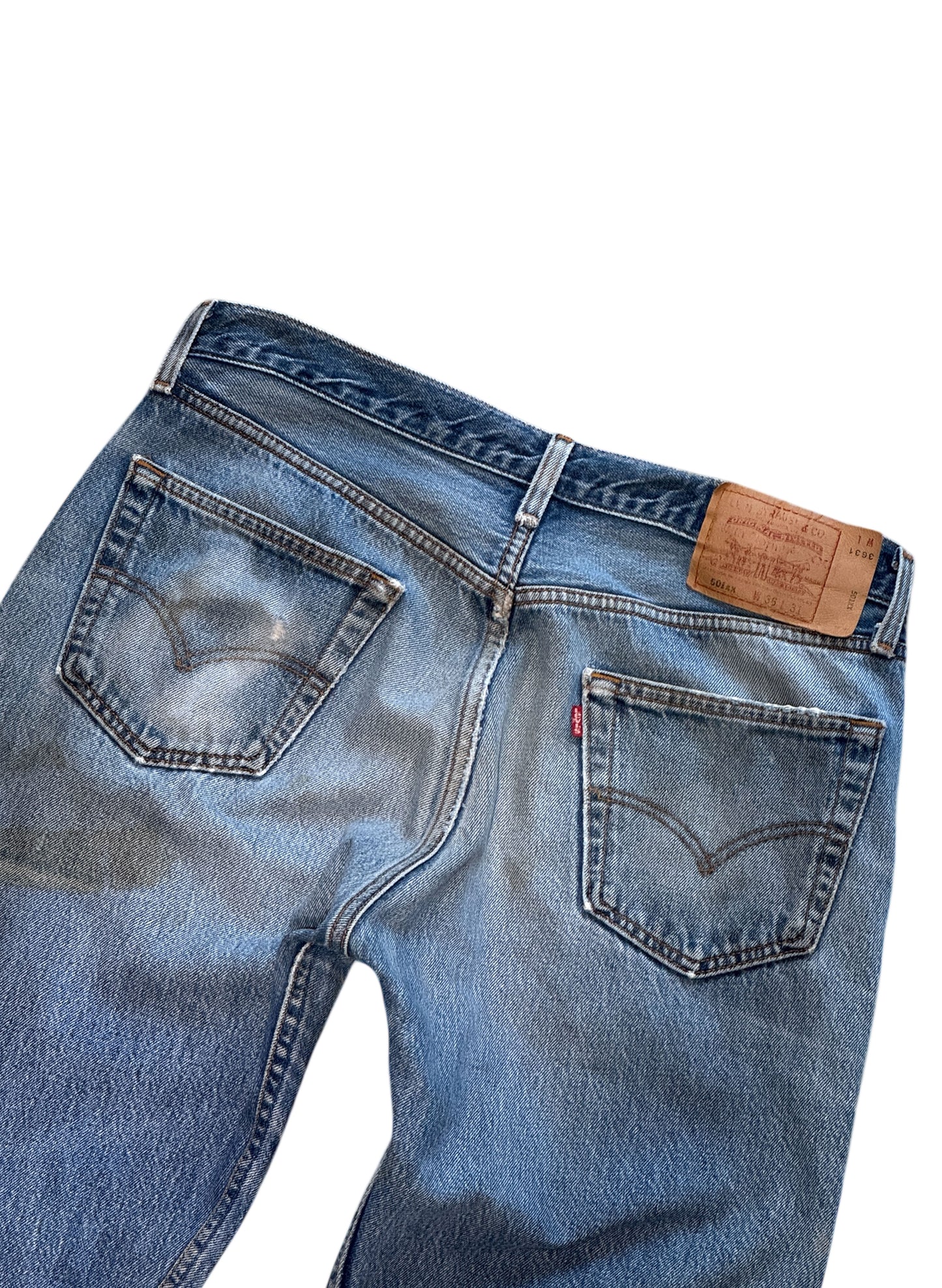 (SUP-601) LEVI'S 501 "BORO" - MADE IN U.S.A.