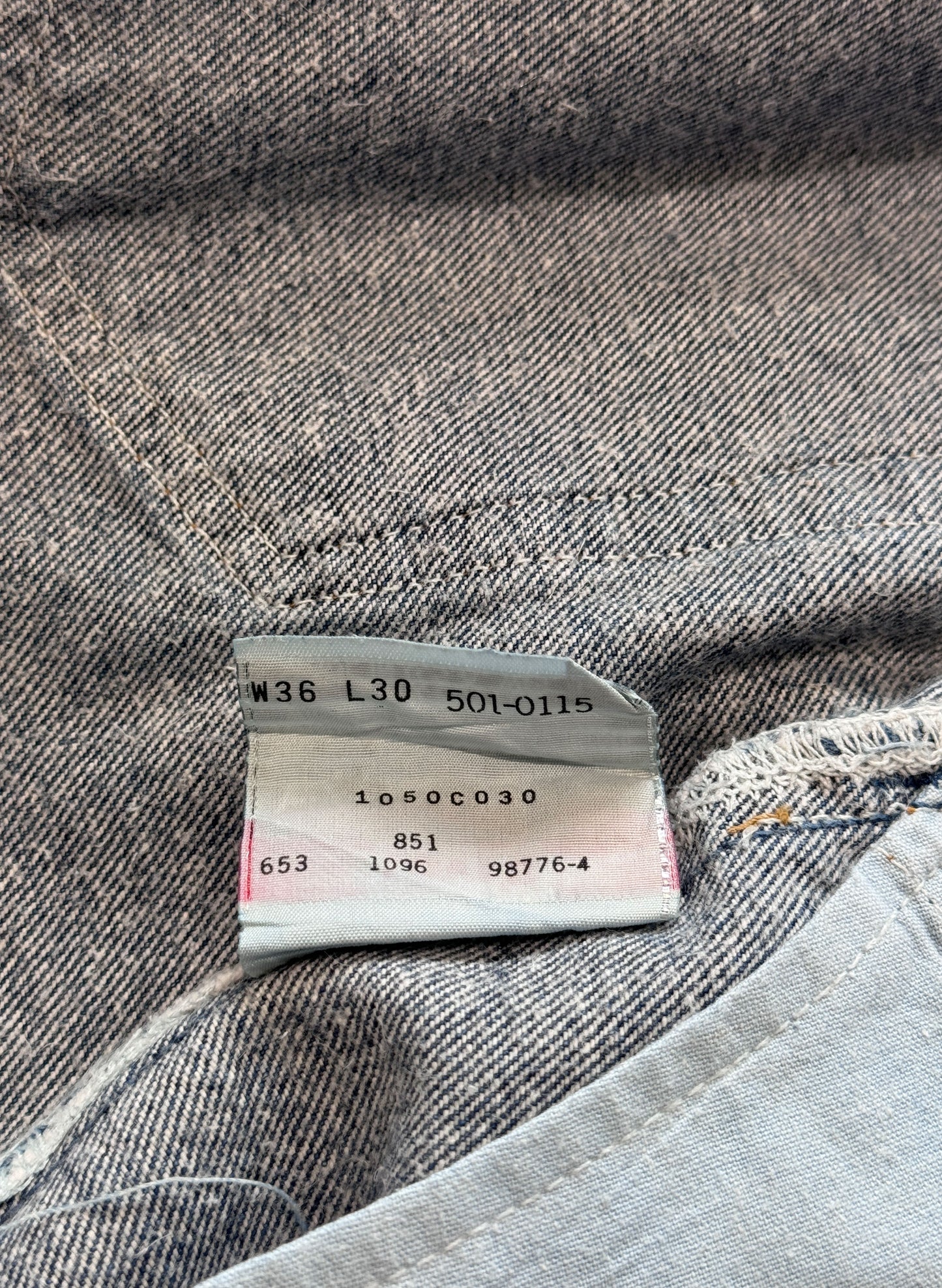 (SUP-261) LEVI'S 501 - MADE IN U.S.A. (w36)