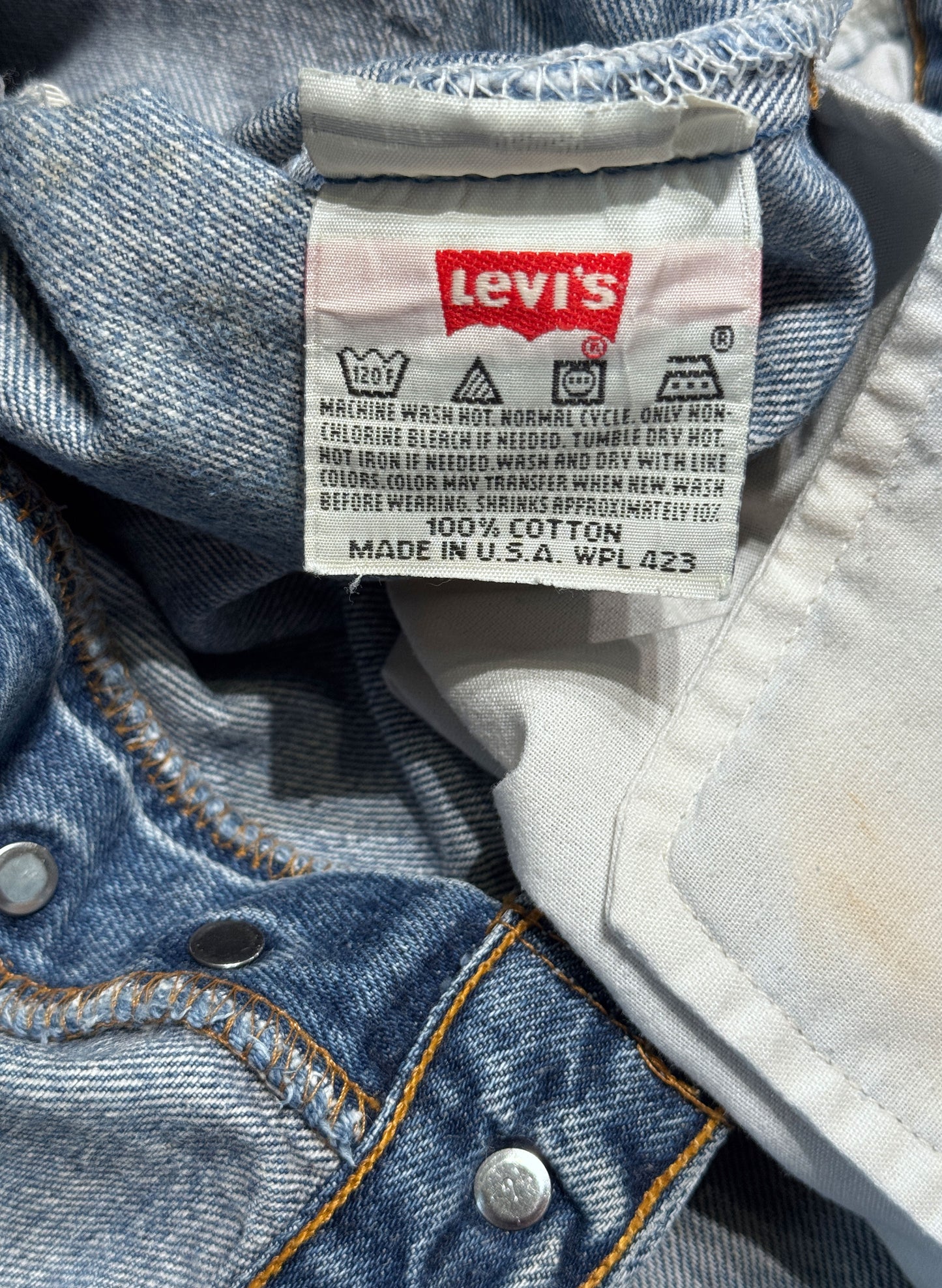 (SUP-601) LEVI'S 501 "BORO" - MADE IN U.S.A.