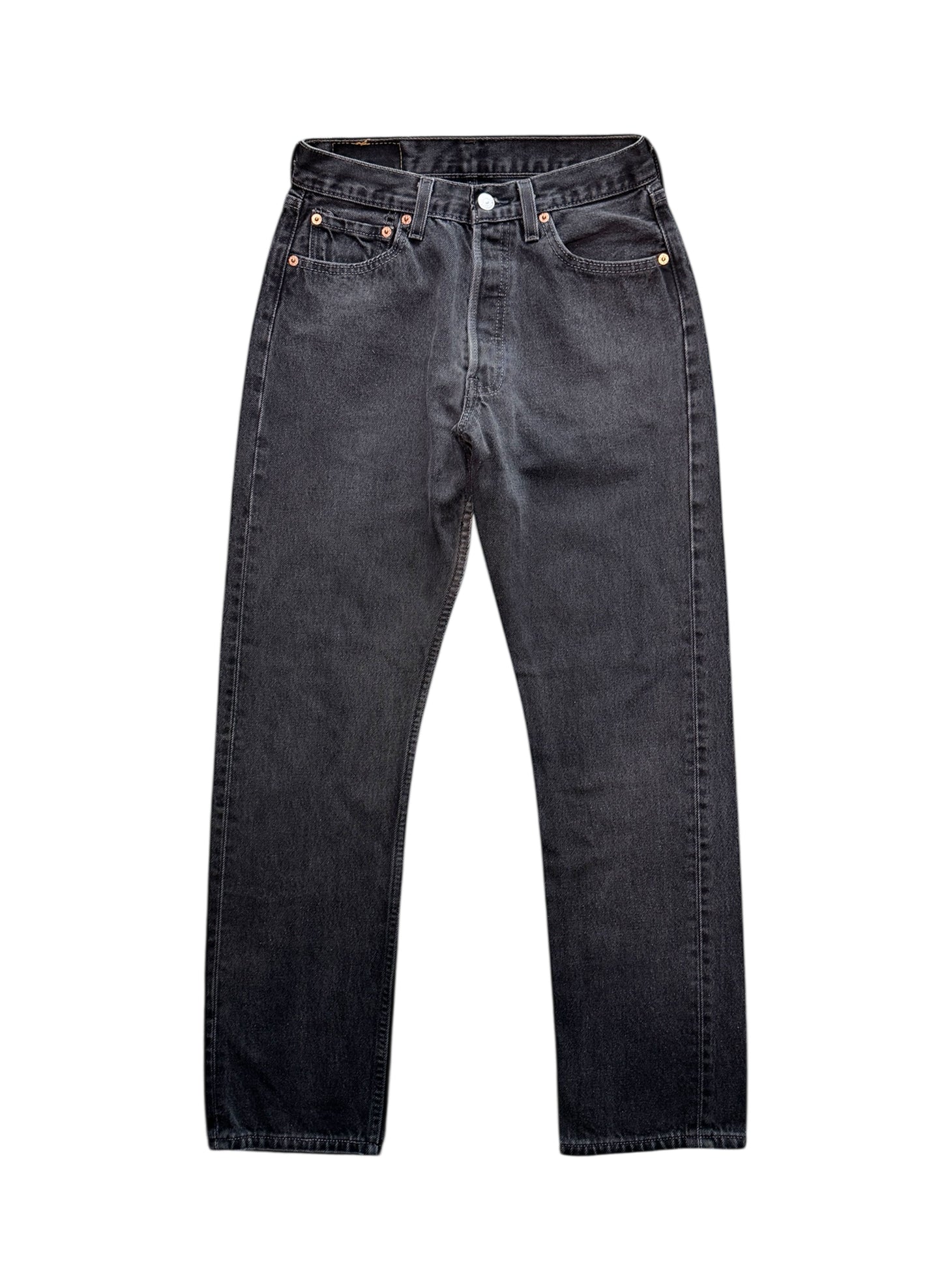 (SUP-556) LEVI'S 501 "BLACK" DENIM for WOMEN - MADE IN U.S.A.
