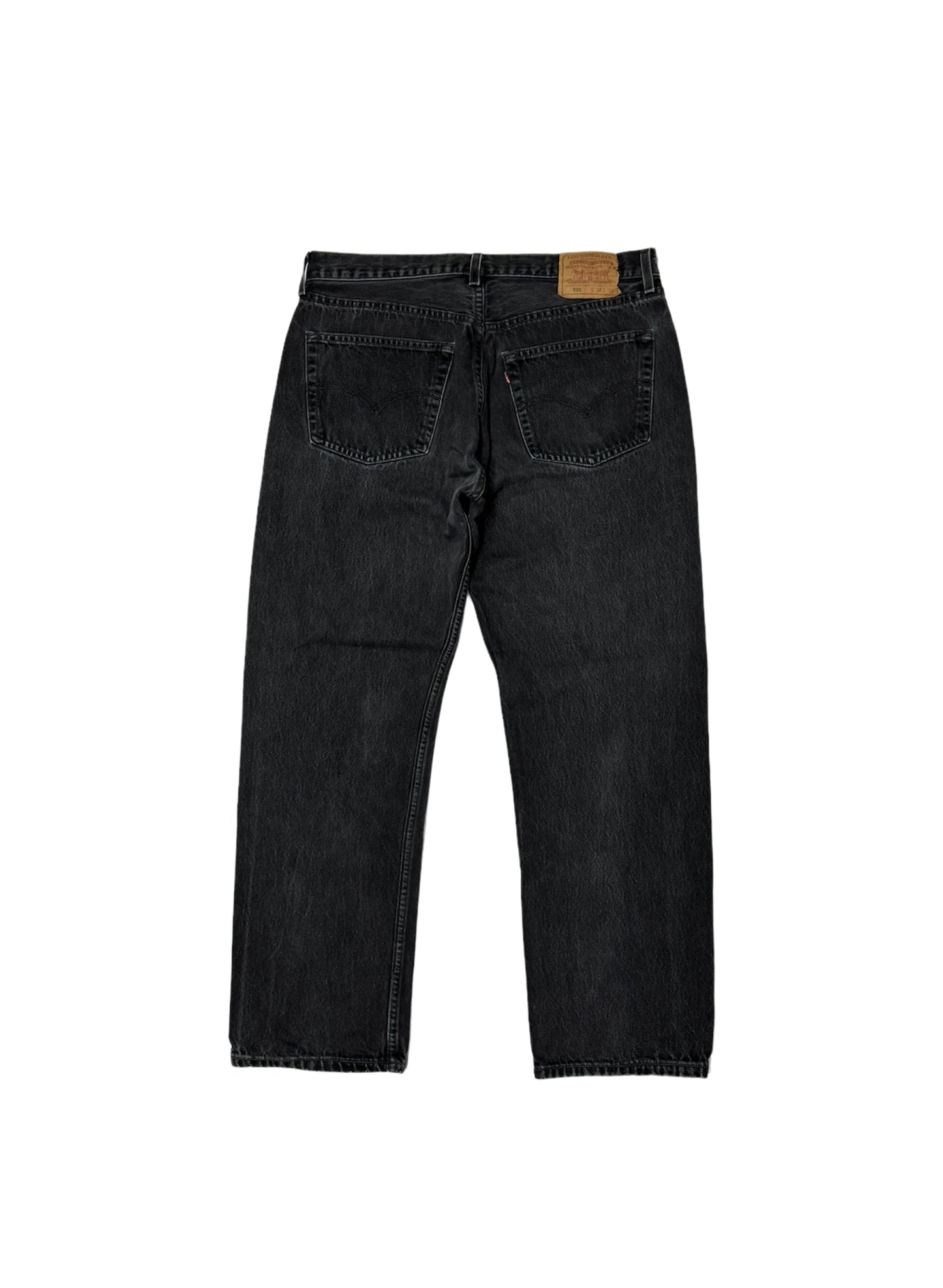 (SUP-105) LEVI'S 501 "BLACK" MADE IN U.S.A. (W38)