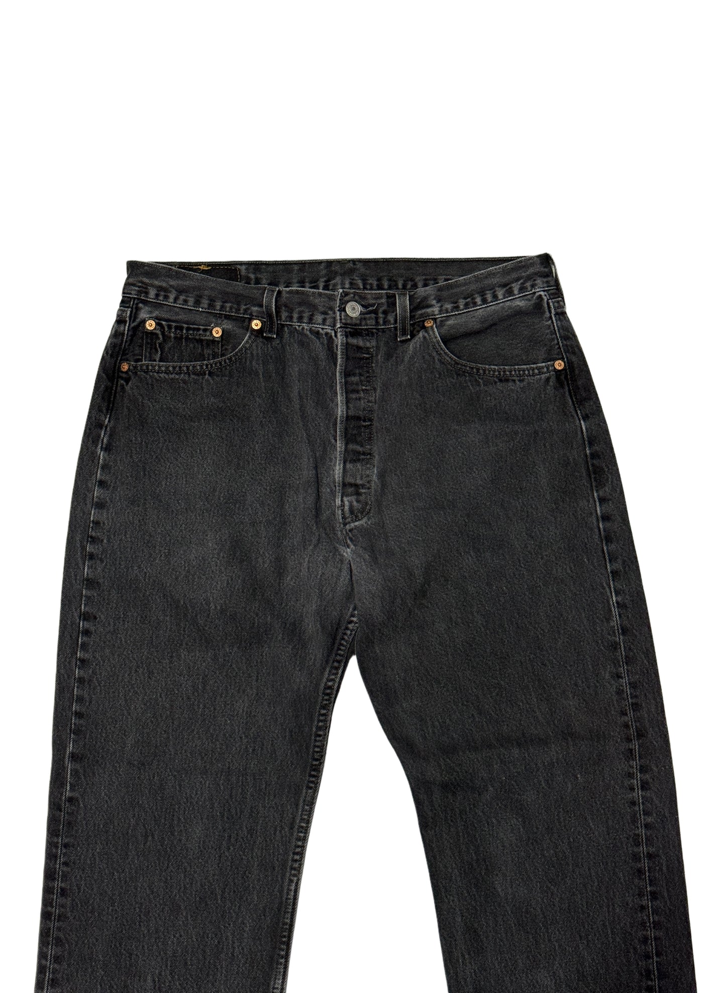 (SUP-105) LEVI'S 501 "BLACK" MADE IN U.S.A. (W38)