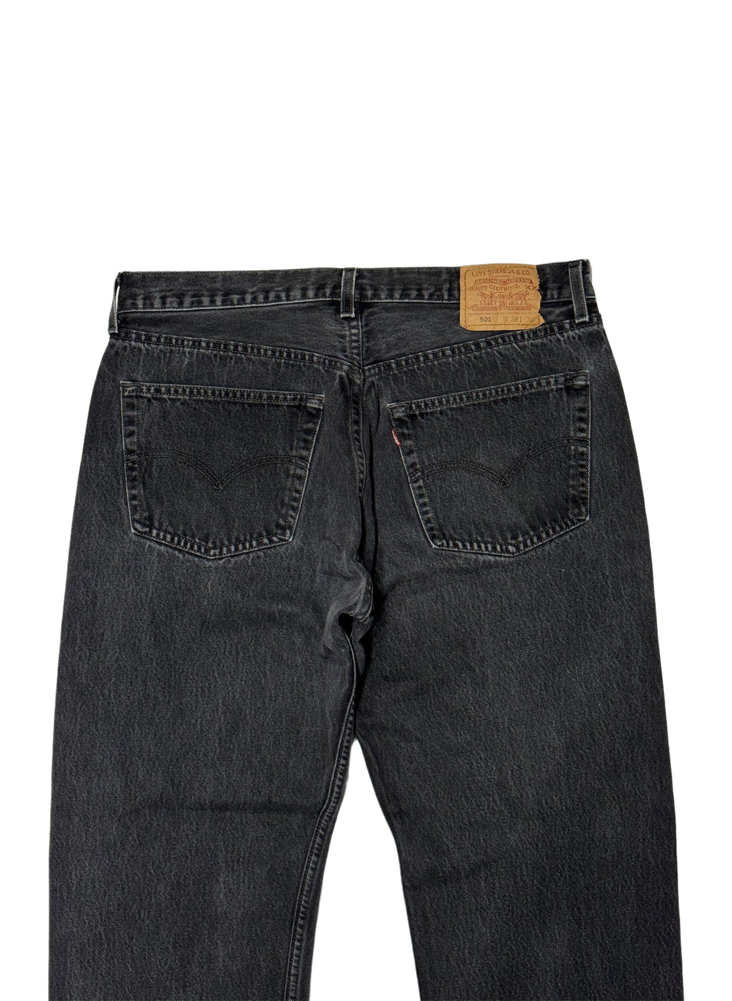 (SUP-105) LEVI'S 501 "BLACK" MADE IN U.S.A. (W38)