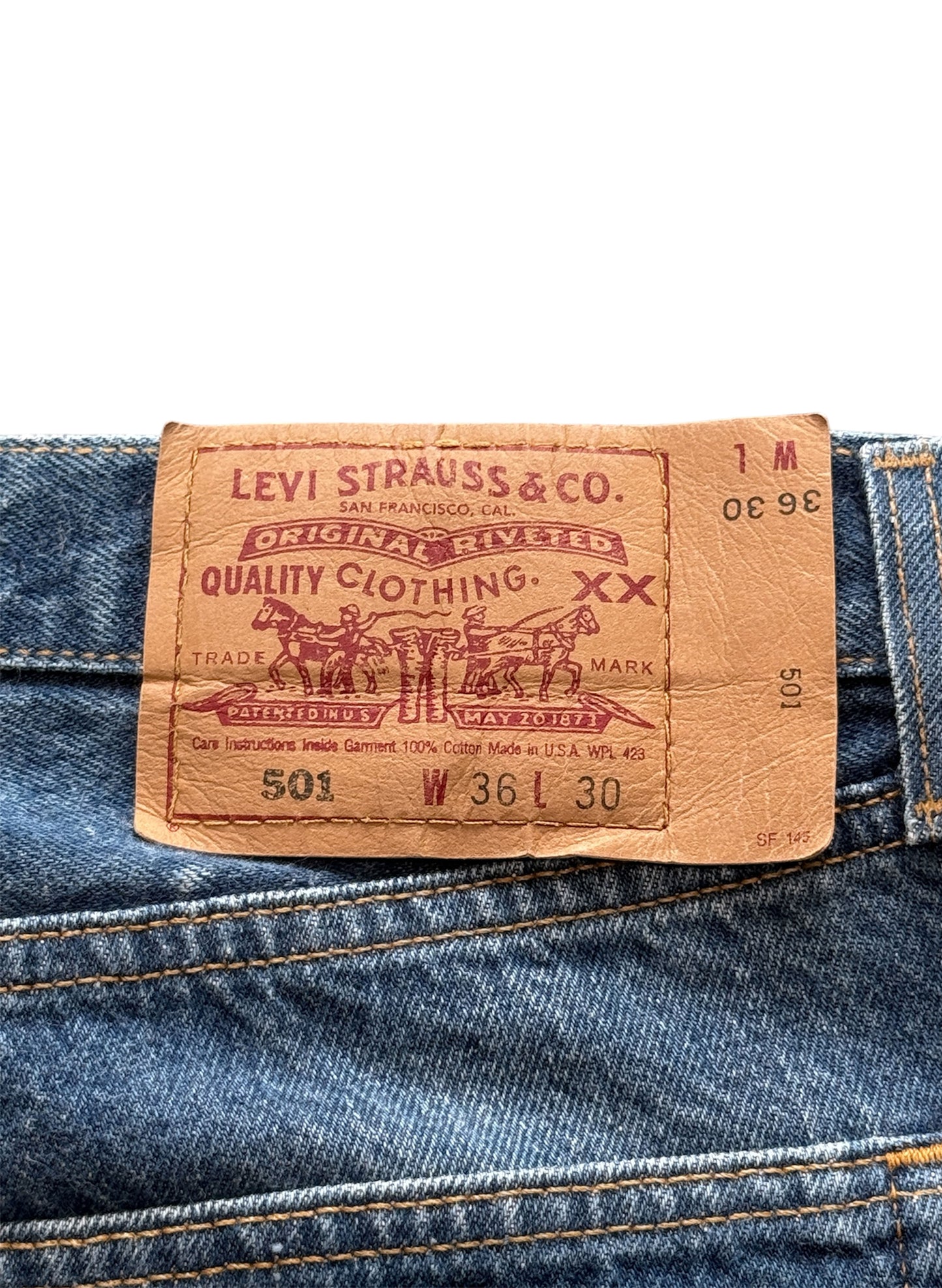 (SUP-261) LEVI'S 501 - MADE IN U.S.A. (w36)