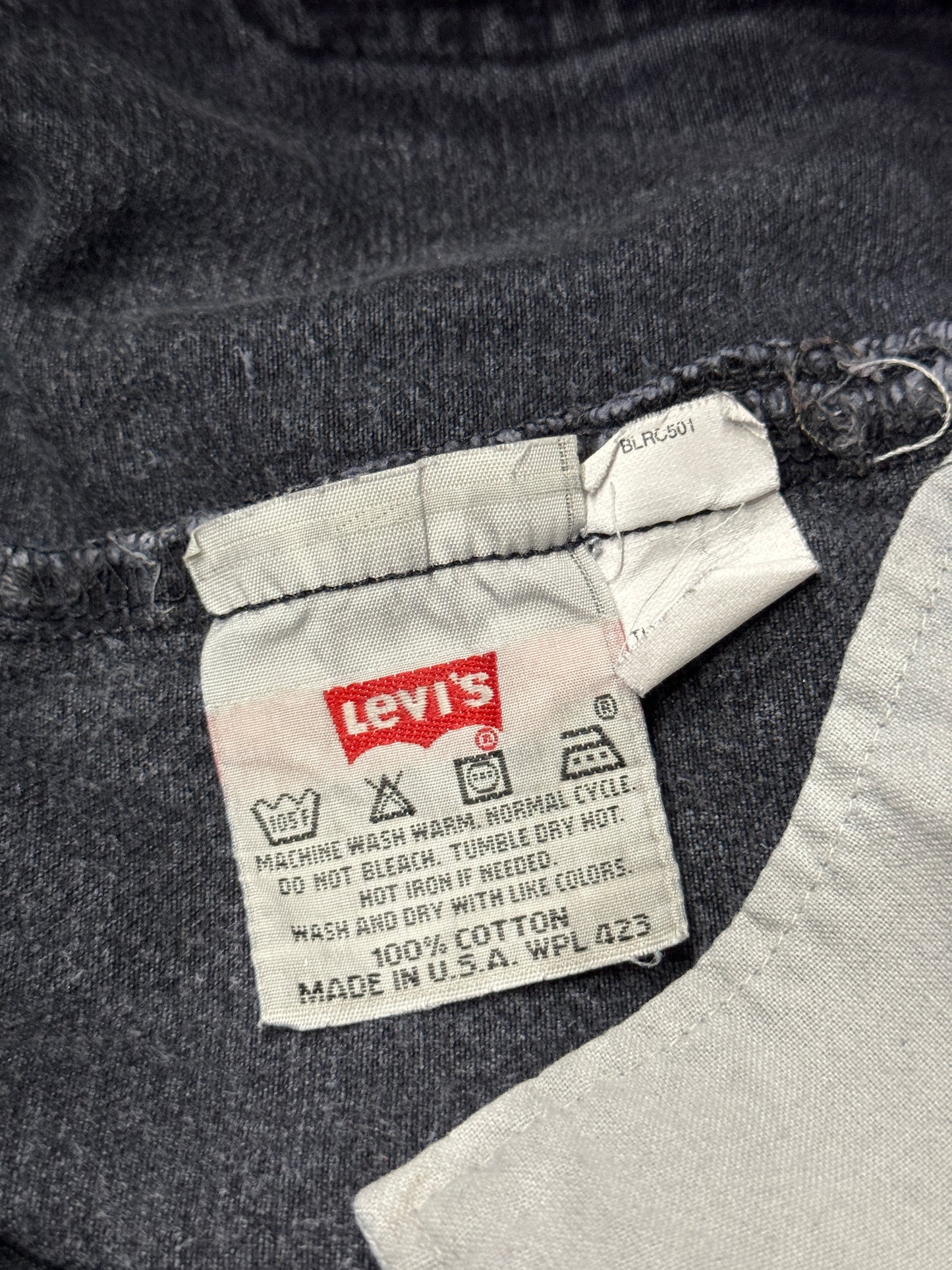 (SUP-105) LEVI'S 501 "BLACK" MADE IN U.S.A. (W38)