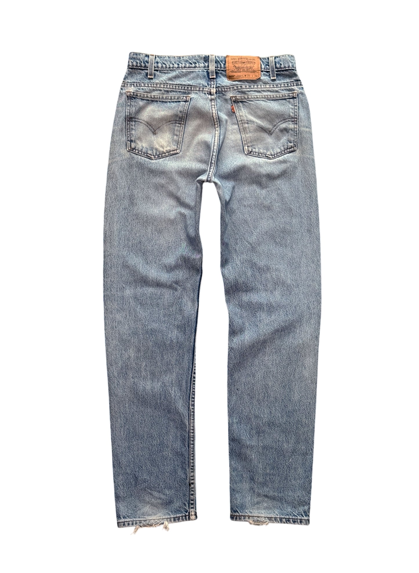 (SUP-494) LEVI'S 505 "BORO" - ORANGE TAB