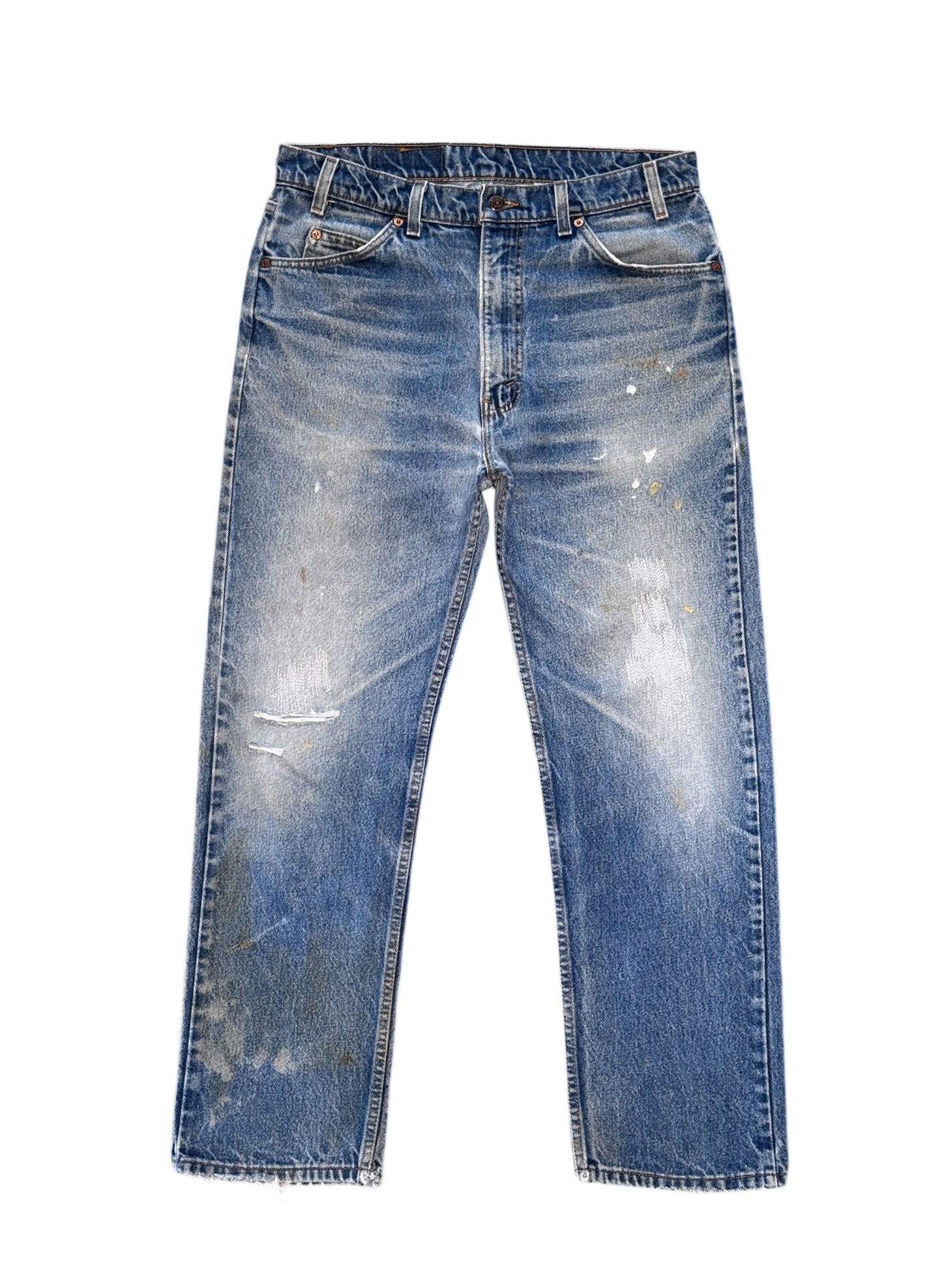 (SUP-602) LEVI'S 505 "ORANGE TAB" "REPAIR" - MADE IN U.S.A.