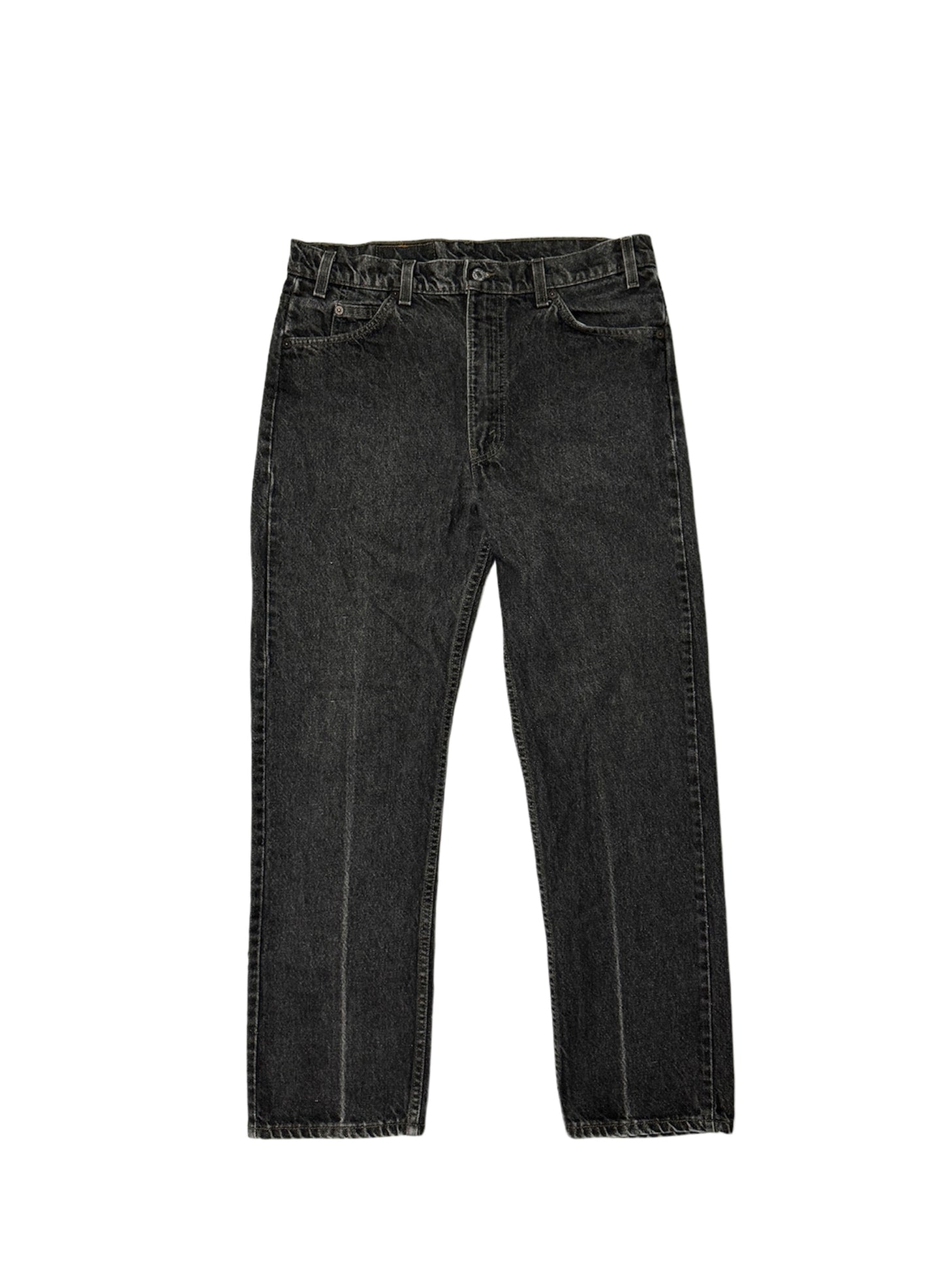 (SUP-106) LEVI'S 505 "BLACK" 先染め MADE IN U.S.A. (W36)