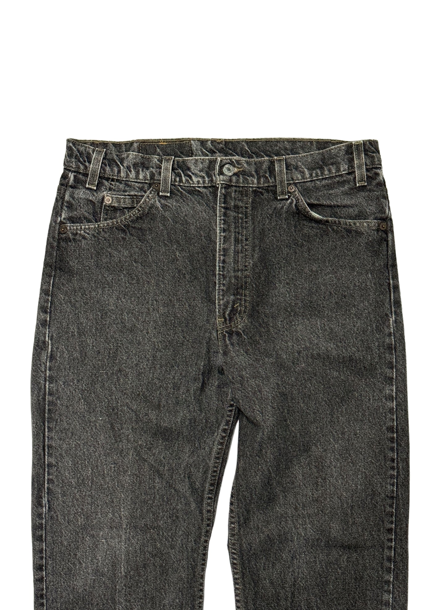 (SUP-106) LEVI'S 505 "BLACK" 先染め MADE IN U.S.A. (W36)