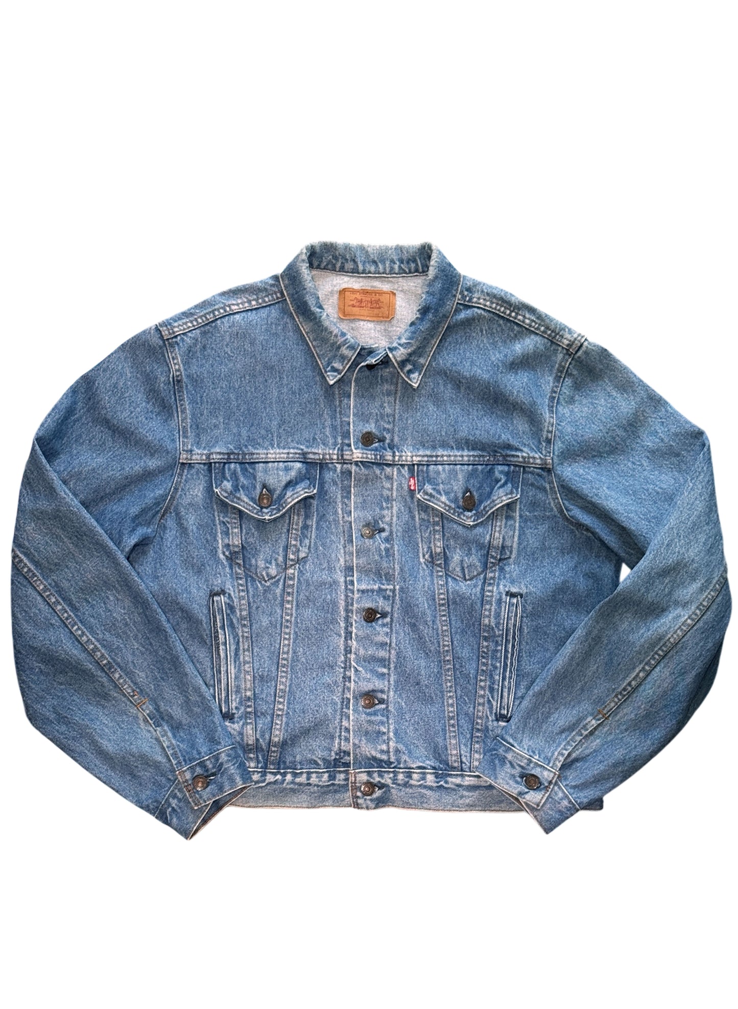 (SUP-573) 80's LEVI'S 71506 0214 DENIM JACKET - MADE IN U.S.A.