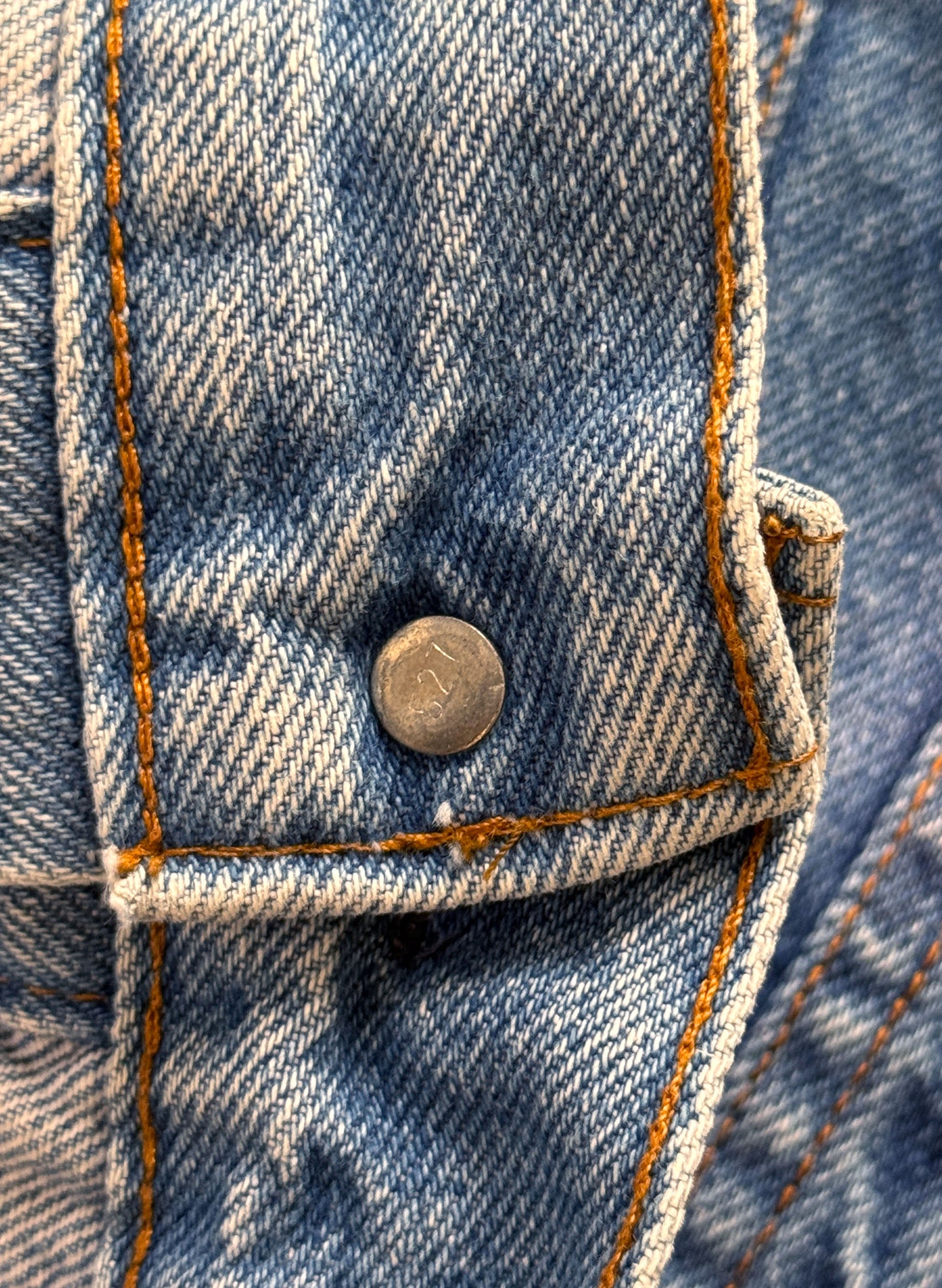 (SUP-573) 80's LEVI'S 71506 0214 DENIM JACKET - MADE IN U.S.A.