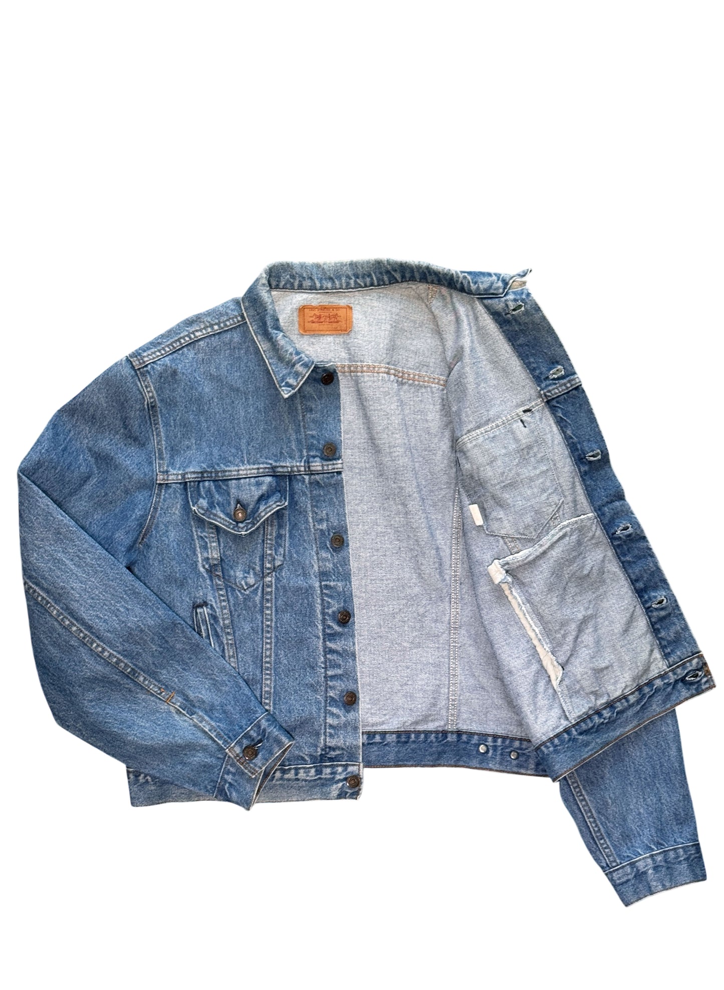(SUP-573) 80's LEVI'S 71506 0214 DENIM JACKET - MADE IN U.S.A.
