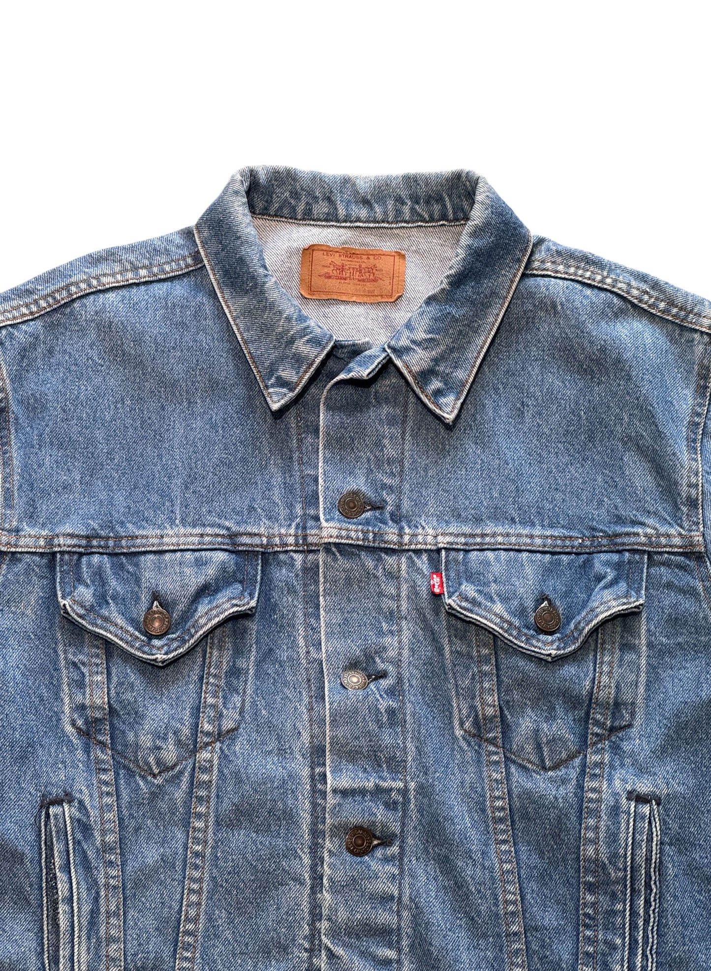 (SUP-573) 80's LEVI'S 71506 0214 DENIM JACKET - MADE IN U.S.A.