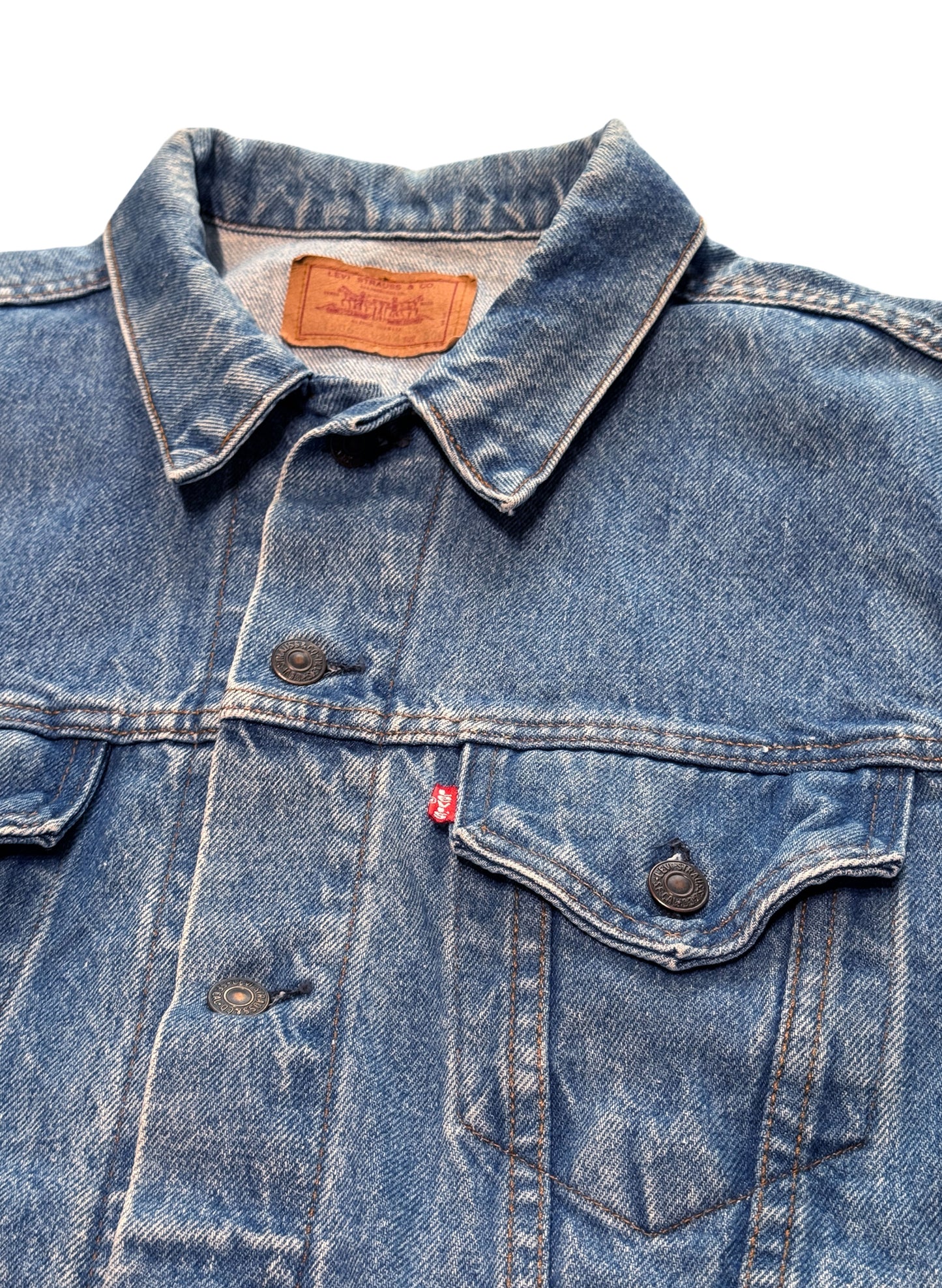 (SUP-573) 80's LEVI'S 71506 0214 DENIM JACKET - MADE IN U.S.A.