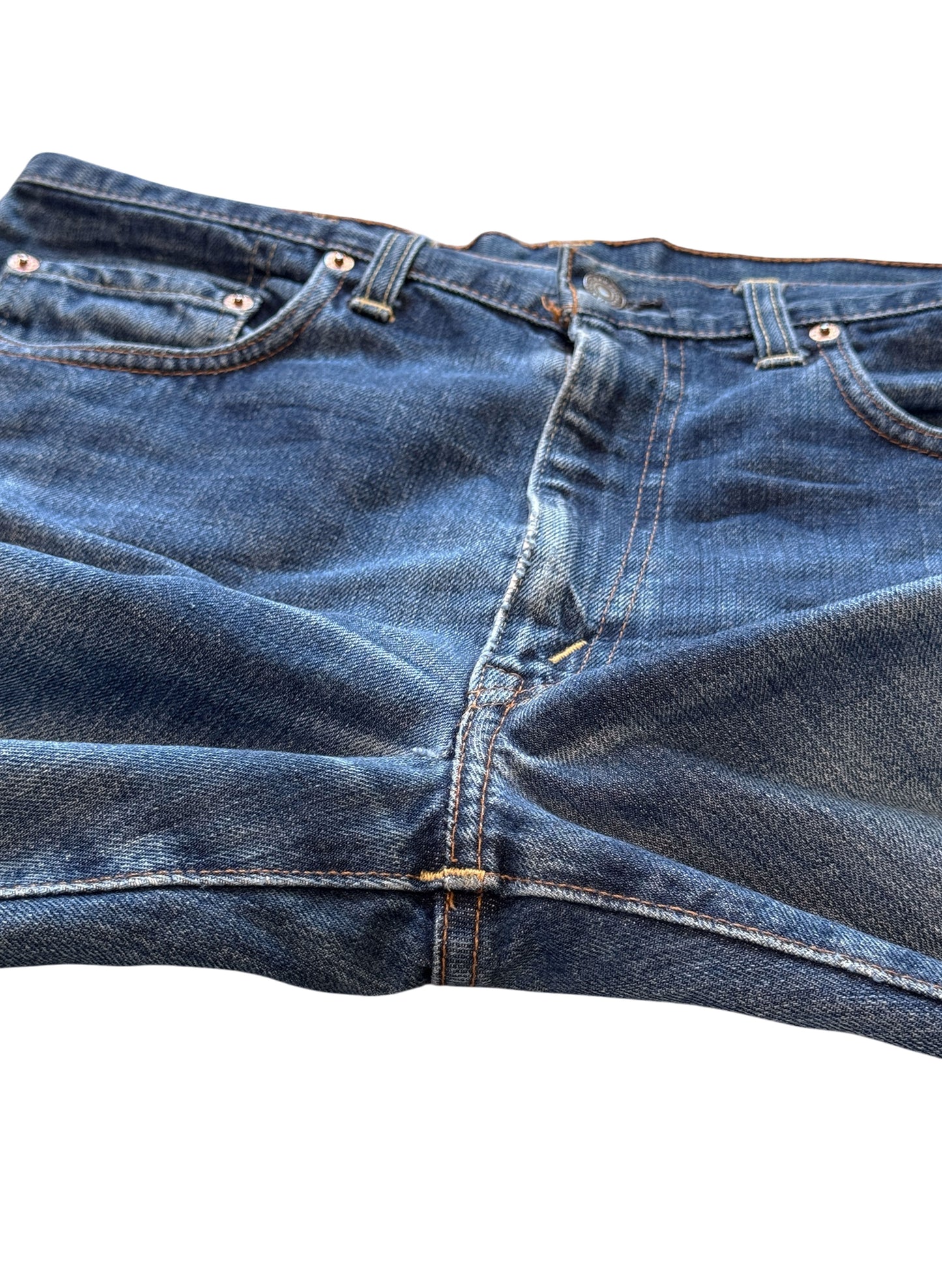 (SUP-640) 90s LEVI'S 517 BOOT CUT "REPAIR" - MADE IN U.S.A.