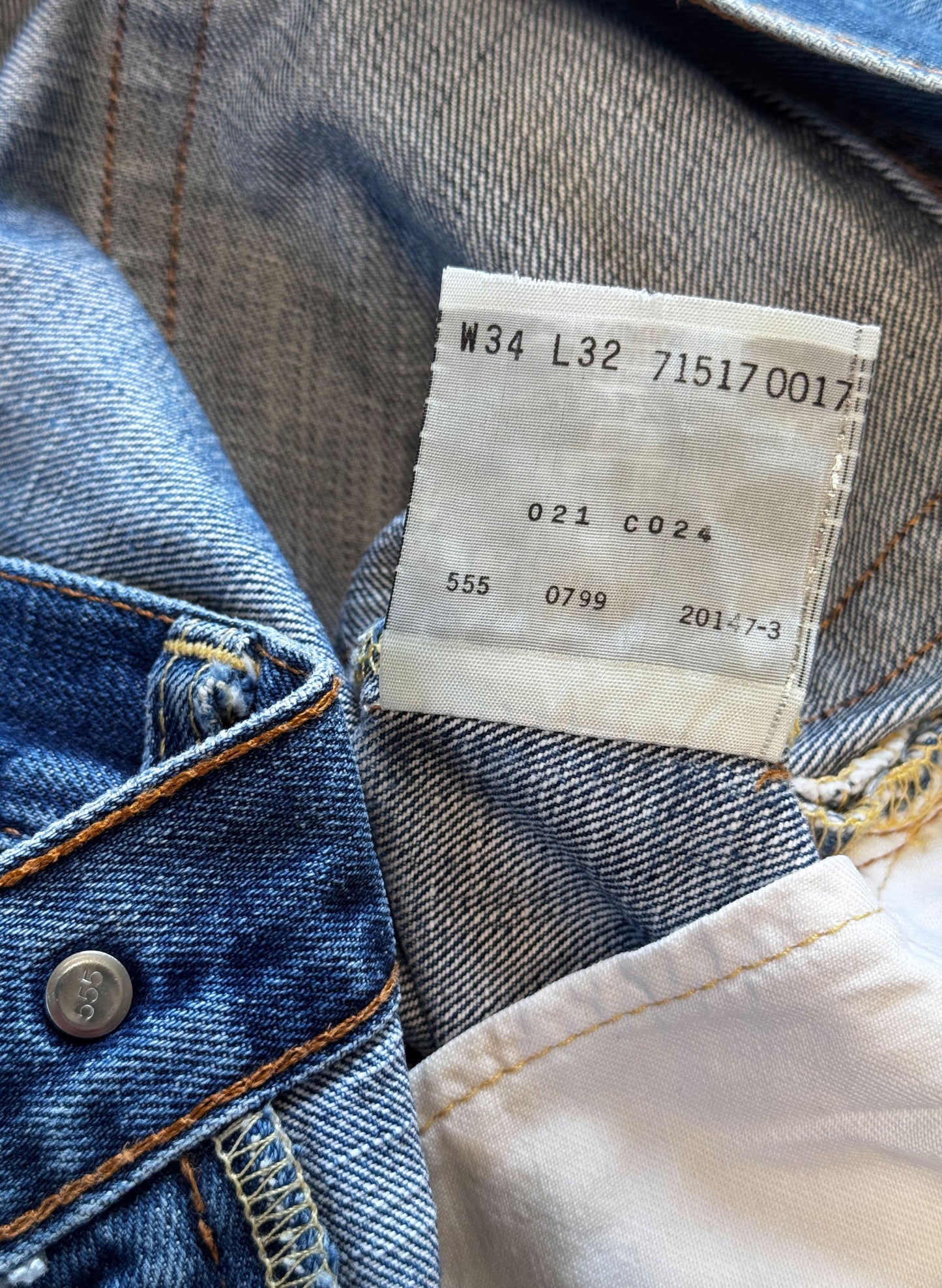 (SUP-640) 90s LEVI'S 517 BOOT CUT "REPAIR" - MADE IN U.S.A.