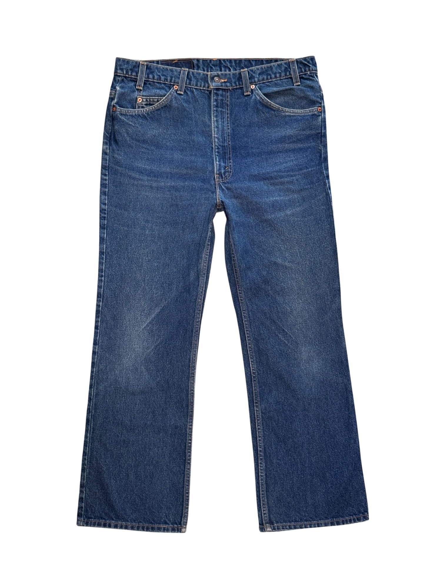 (SUP-782) 90s LEVI'S 517 BOOT CUT "ORANGE TAB" - MADE IN U.S.A.