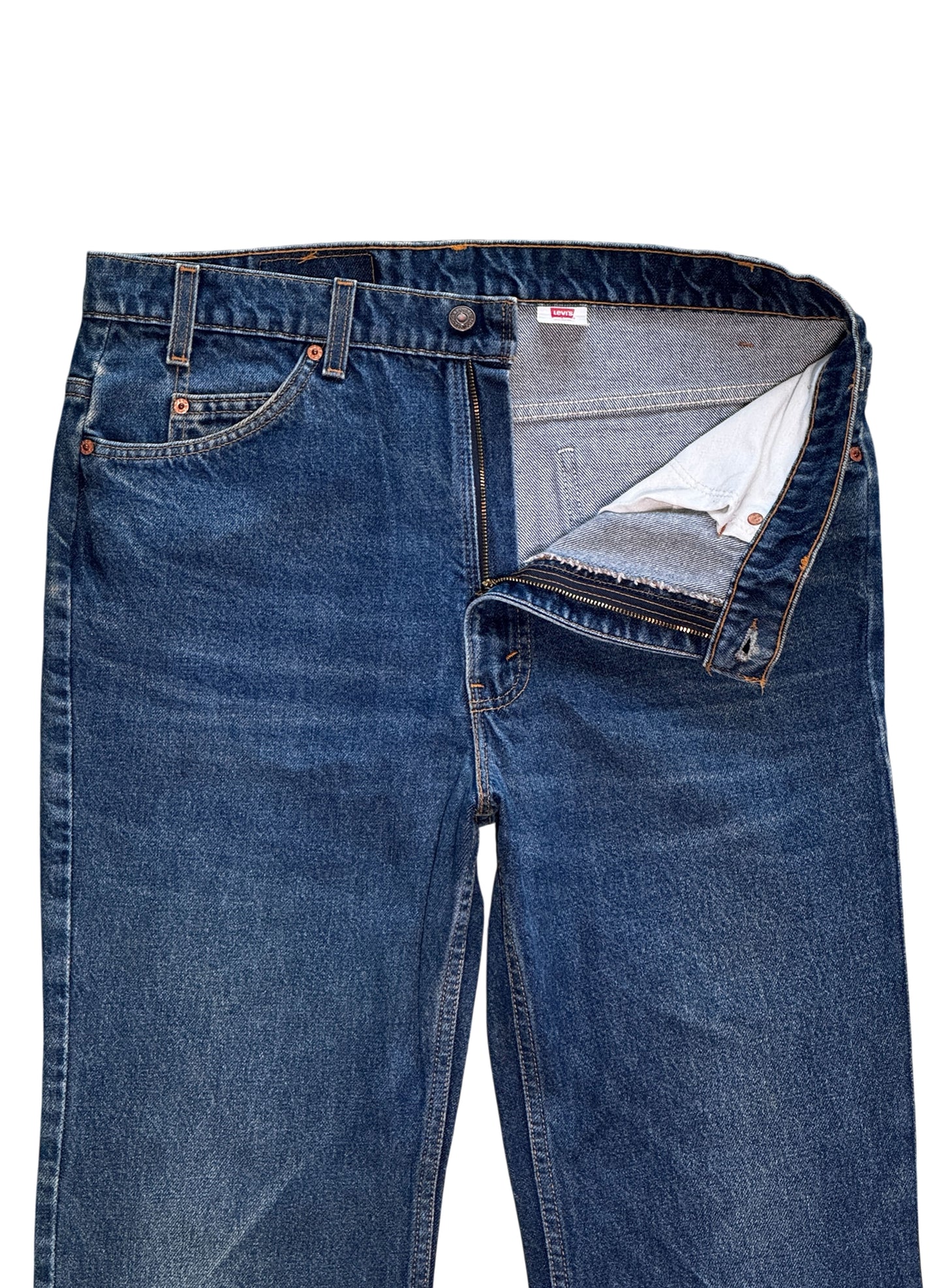 (SUP-782) 90s LEVI'S 517 BOOT CUT "ORANGE TAB" - MADE IN U.S.A.