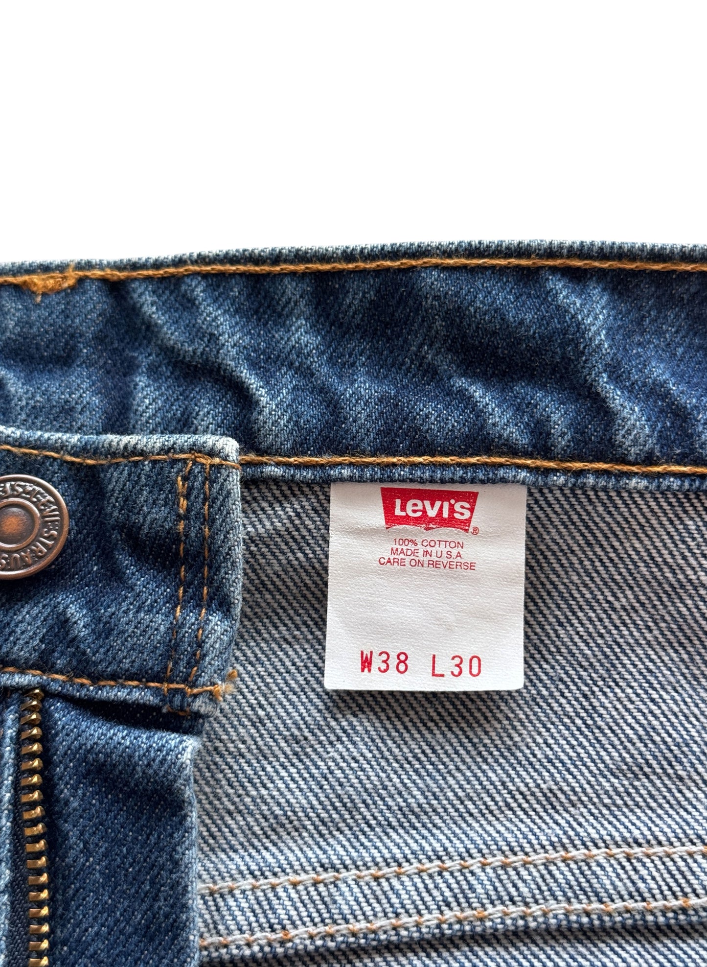 (SUP-782) 90s LEVI'S 517 BOOT CUT "ORANGE TAB" - MADE IN U.S.A.