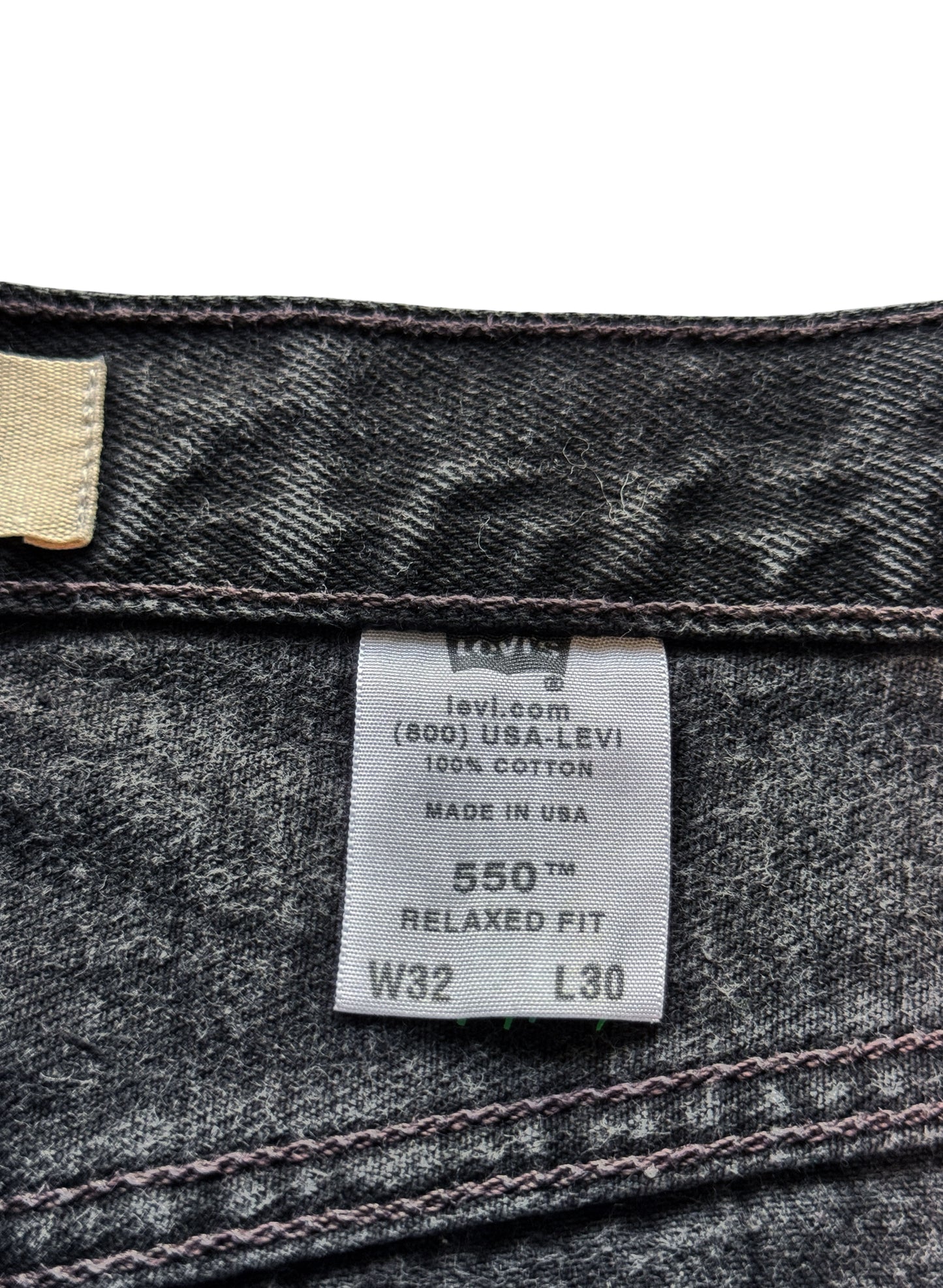 (SUP-563) Levi's 550 RELAXED FIT - MADE IN U.S.A.