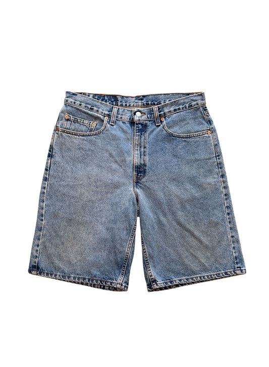 (SUP-391) 90s LEVI'S 550 DENIM SHORTS - MADE IN U.S.A.  (w34)