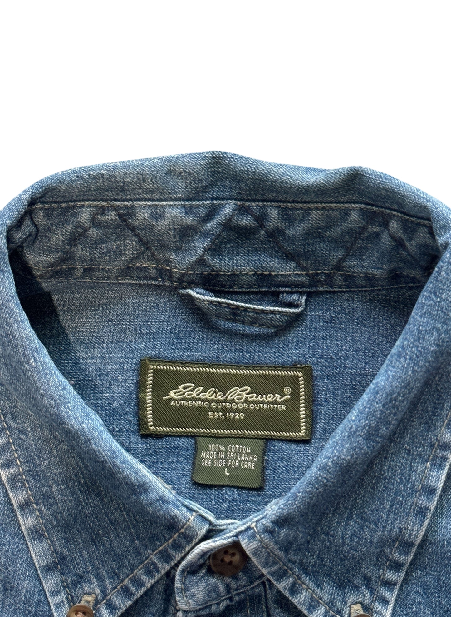 (SUP-459) Eddie Bauer DENIM SHIRT
