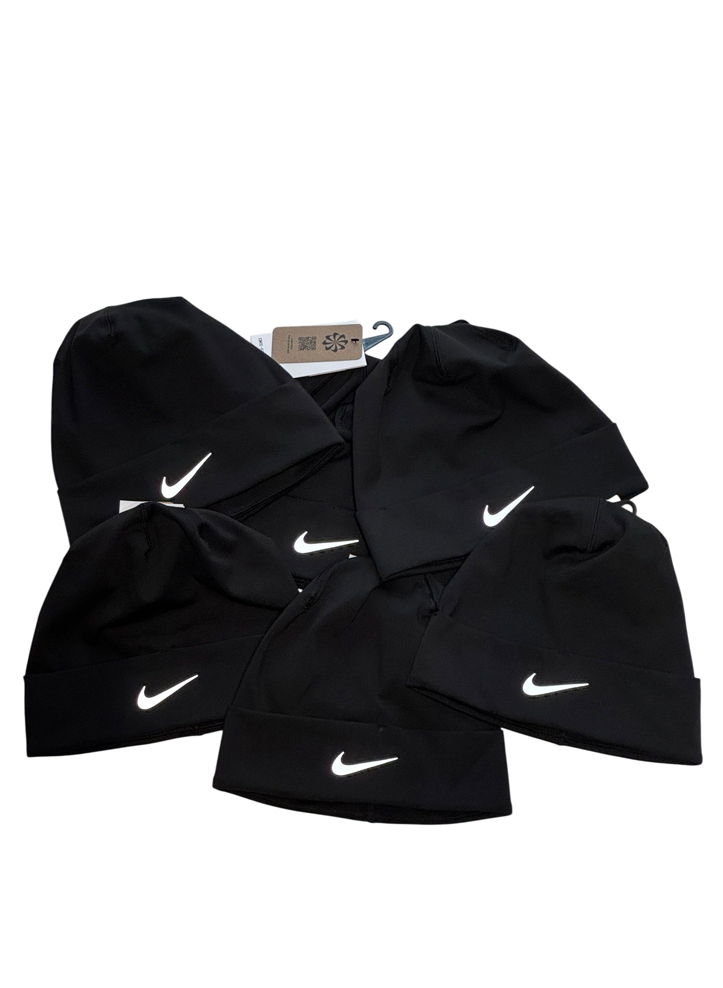 (SUP-802) NIKE DRI-FIT PEAK BEANIE - BLACK