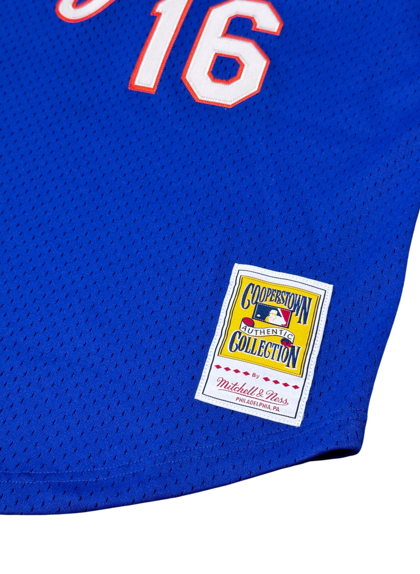 (SUP-806) DEADSTOCK Mitchell&Ness NEW YORK METS "16" Dwight Gooden - 44 ・L