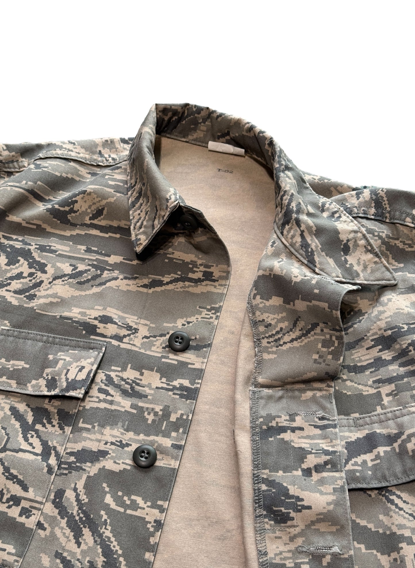 (SUP-477) USAF ABU DIGITAL TIGER STRIPE CAMO UTILITY JACKET