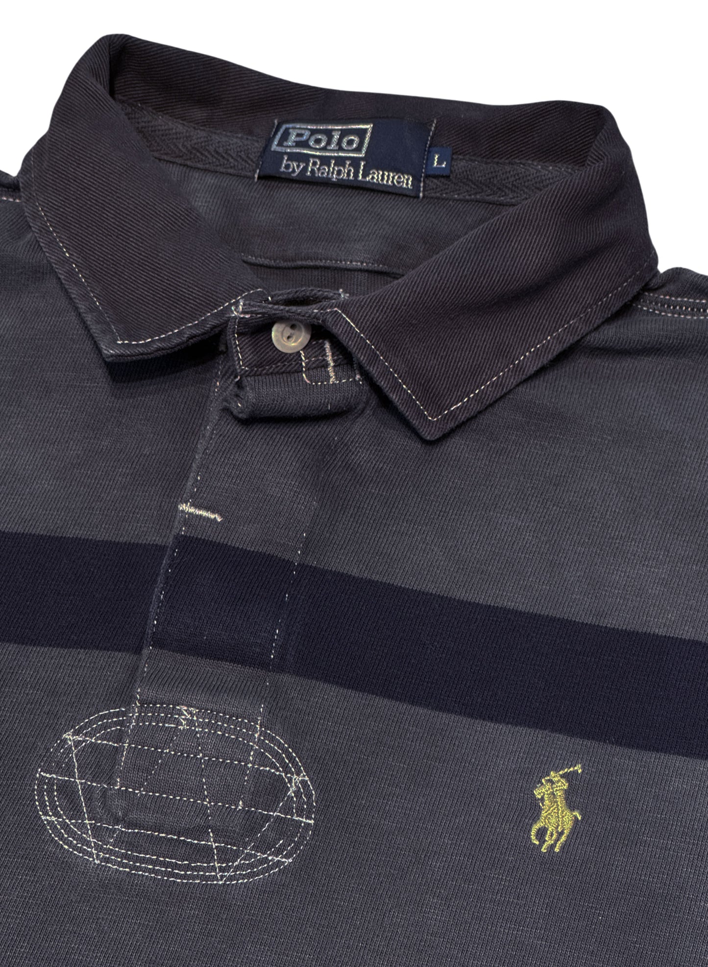 (SUP-694) Polo Ralph Lauren "DYED" RUGBY SHIRT