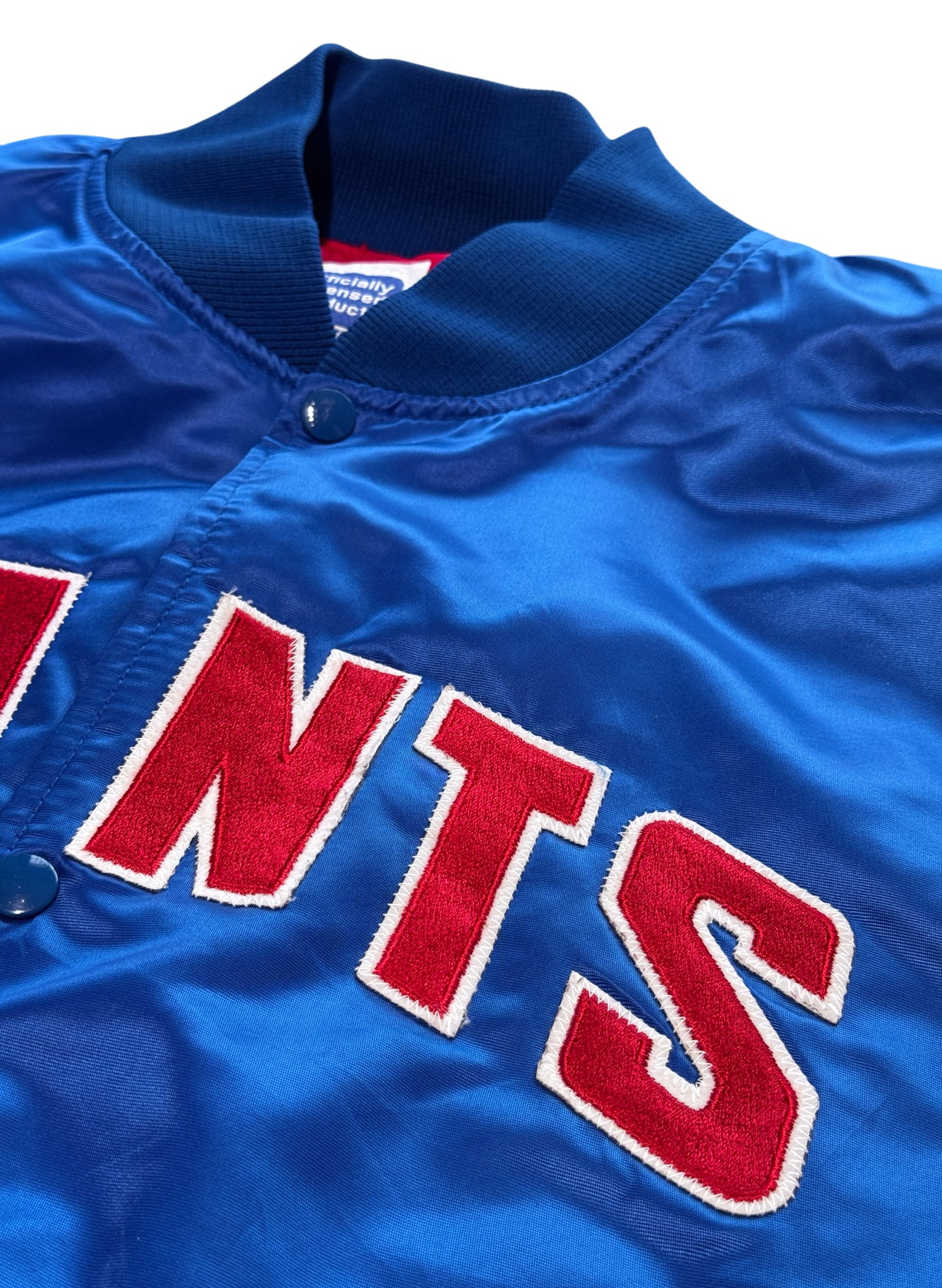 (SUP-784) STARTER NEW YORK GIANTS NYLON STADIUM JACKET - XXL