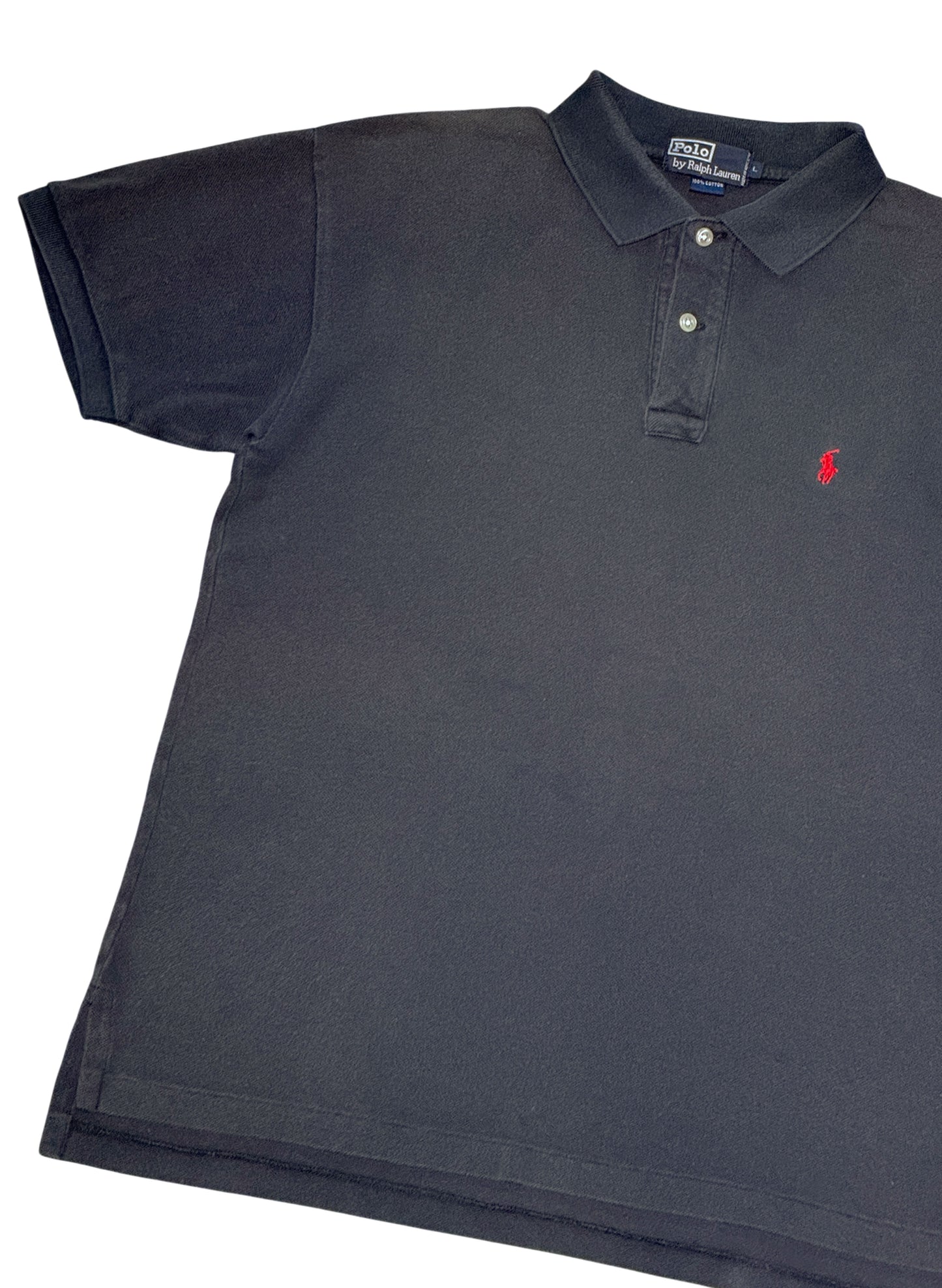 (SUP-697) Polo Ralph Lauren POLO SHIRT - FADE BLACK