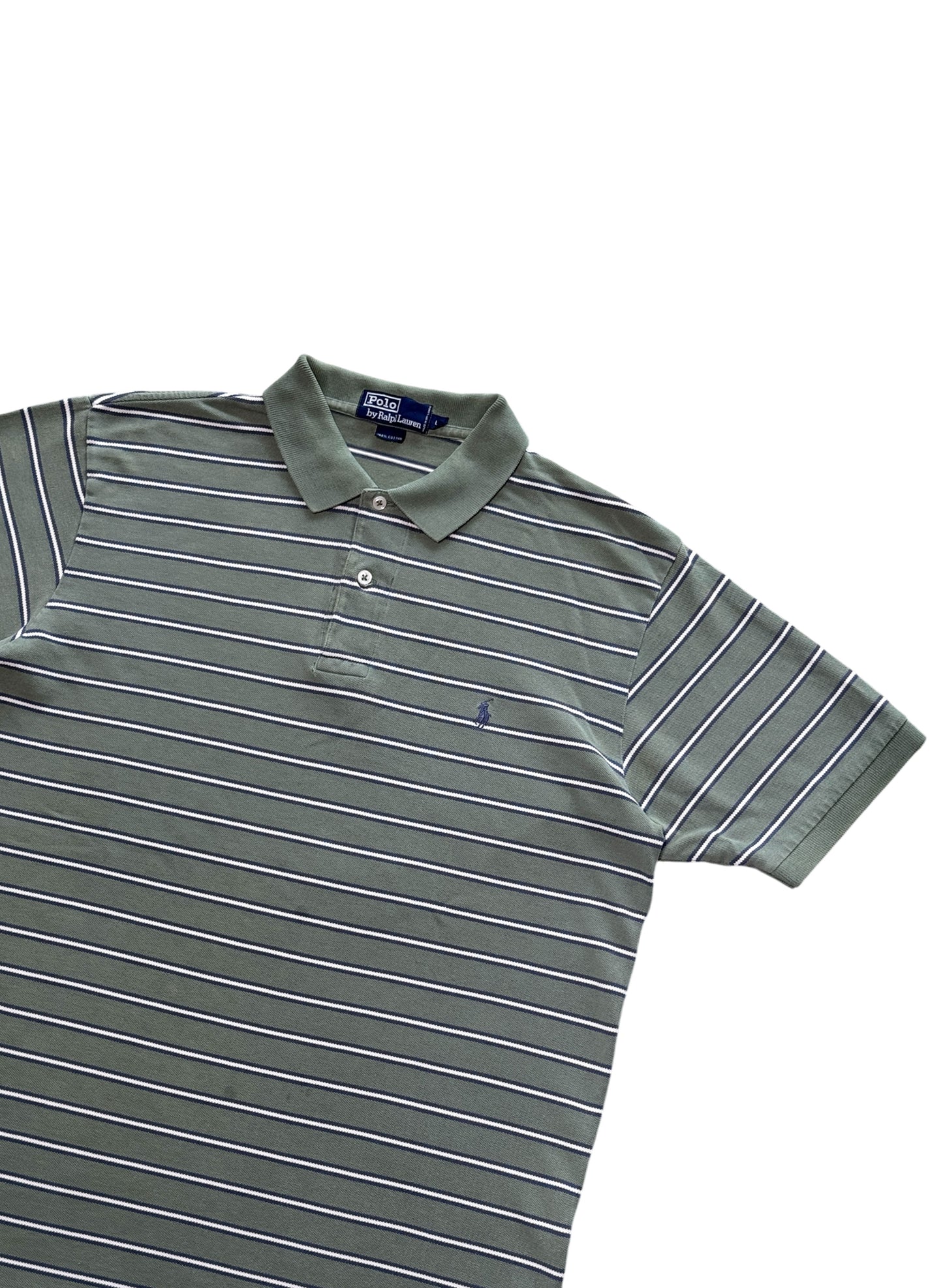 (SUP-704) Polo Ralph Lauren BORDER POLO SHIRT