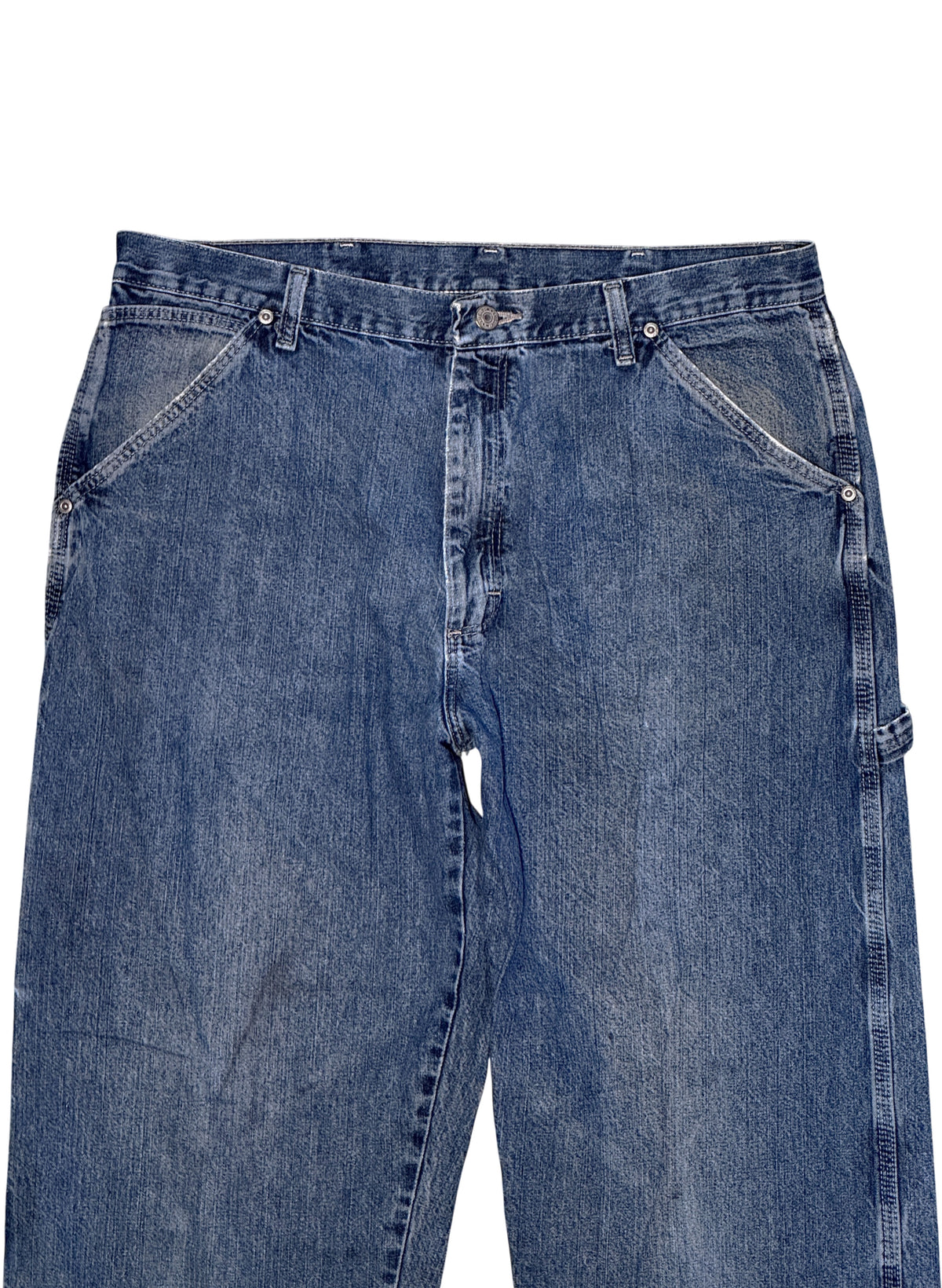 (SUP-867) Wrangler PAINTER DENIM PANTS - W36 - MADE IN MEXICO