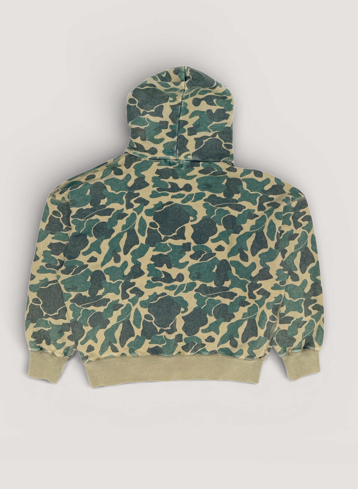 WOODBLOCK DUCK HUNTER CAMO SWEAT HOODIE (WB-26SS-005)
