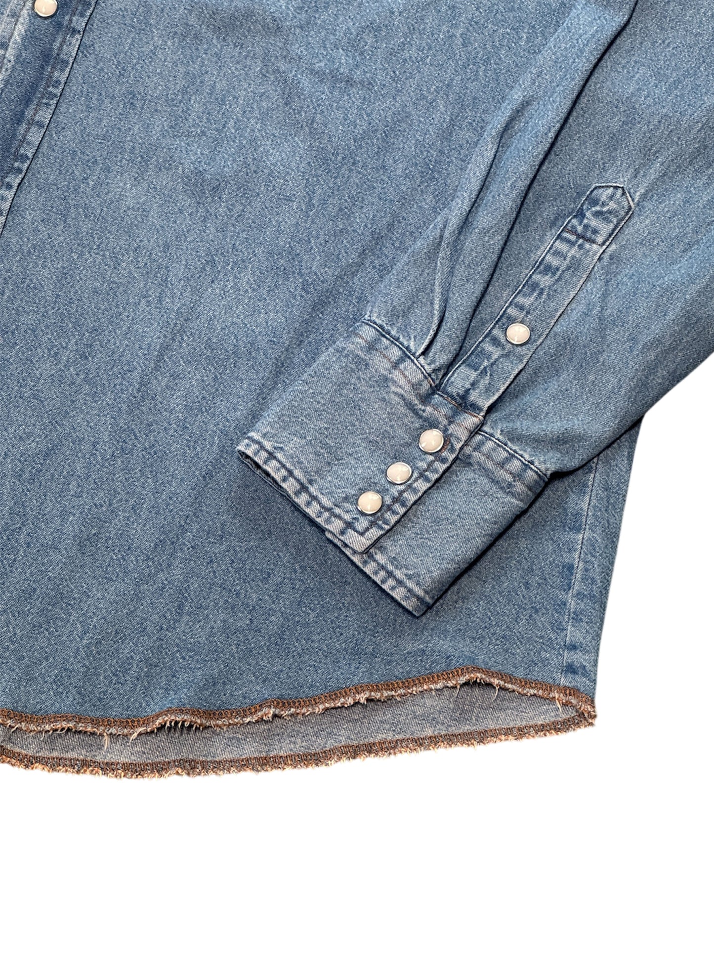 (SUP-458) Wrangler COWBOY DENIM SHIRT-2