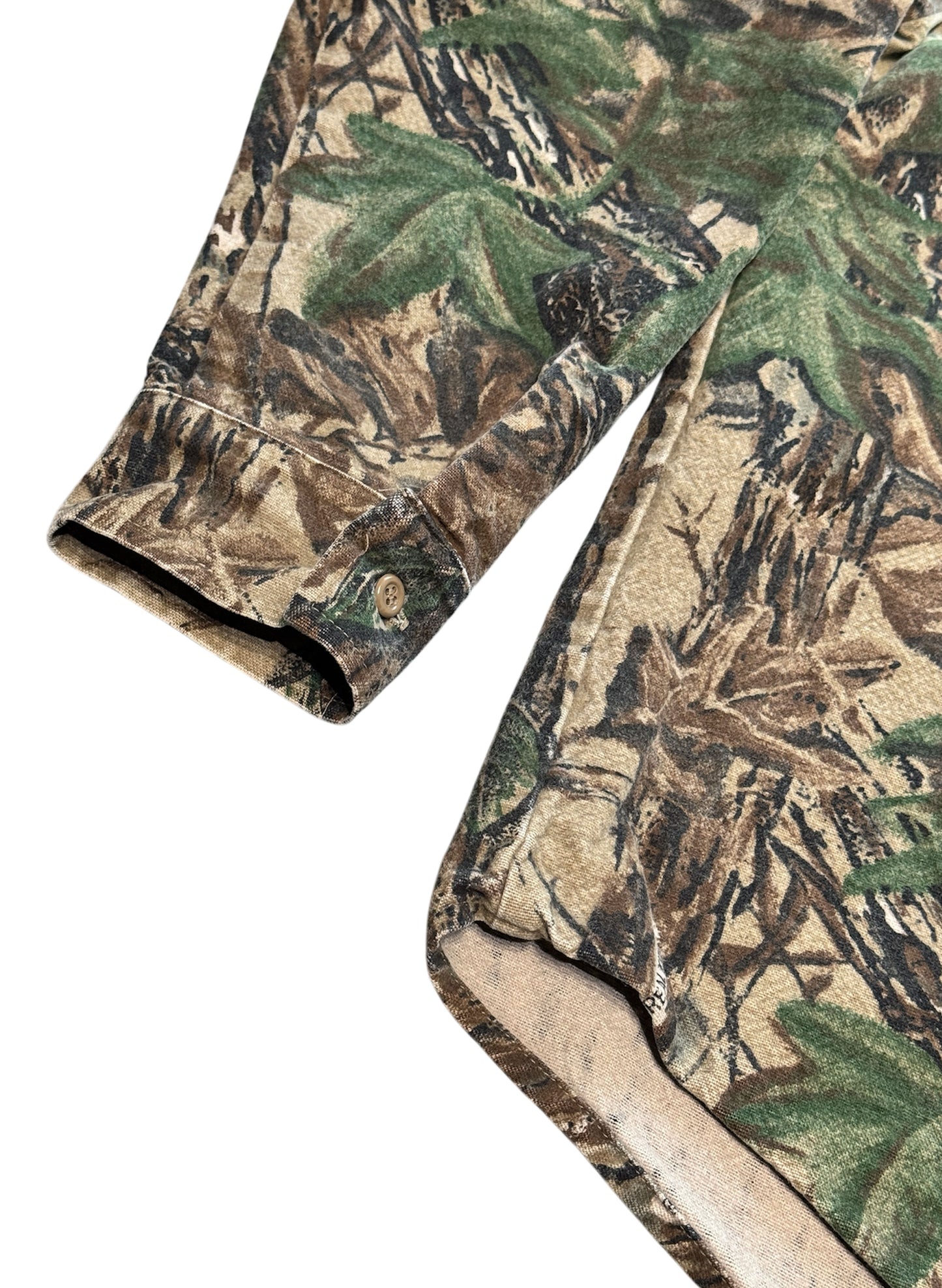 (SUP-469) CODET REAL TREE CAMO FLANNEL SHIRT