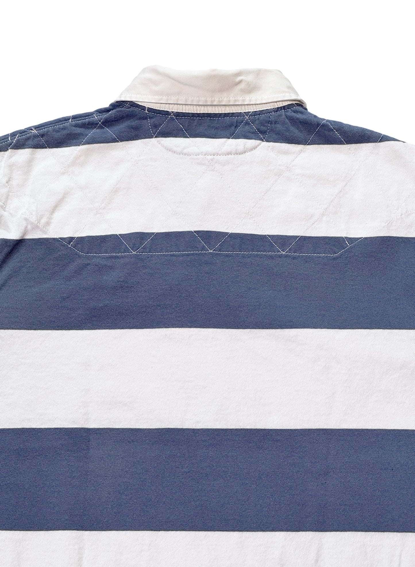 (SUP-702) Polo Ralph Lauren RUGBY SHIRT - WHITE/GREY