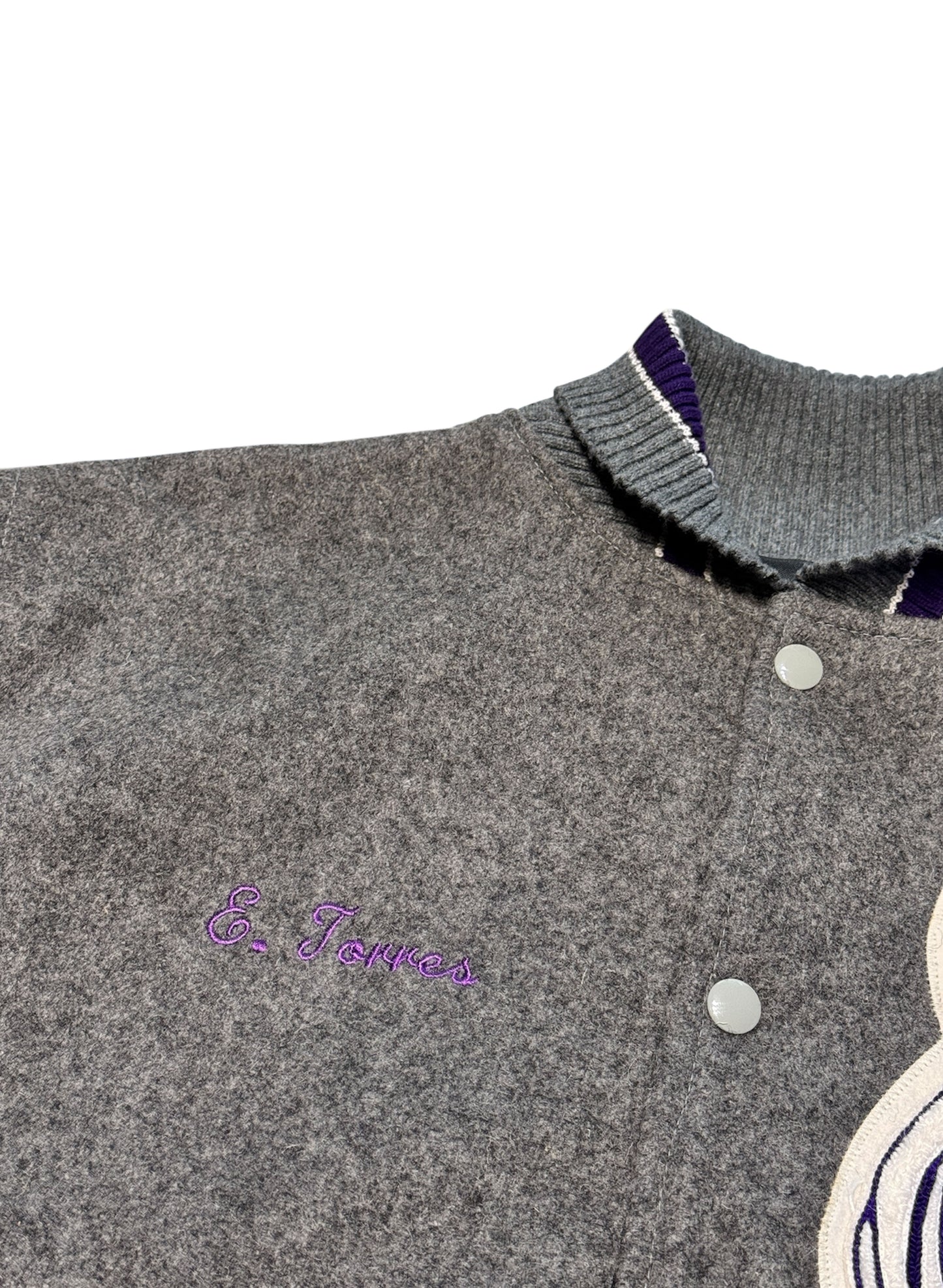 (SUP-448) NEFF "Reprocessed Wool" STADIUM JACKET - MADE IN U.S.A.