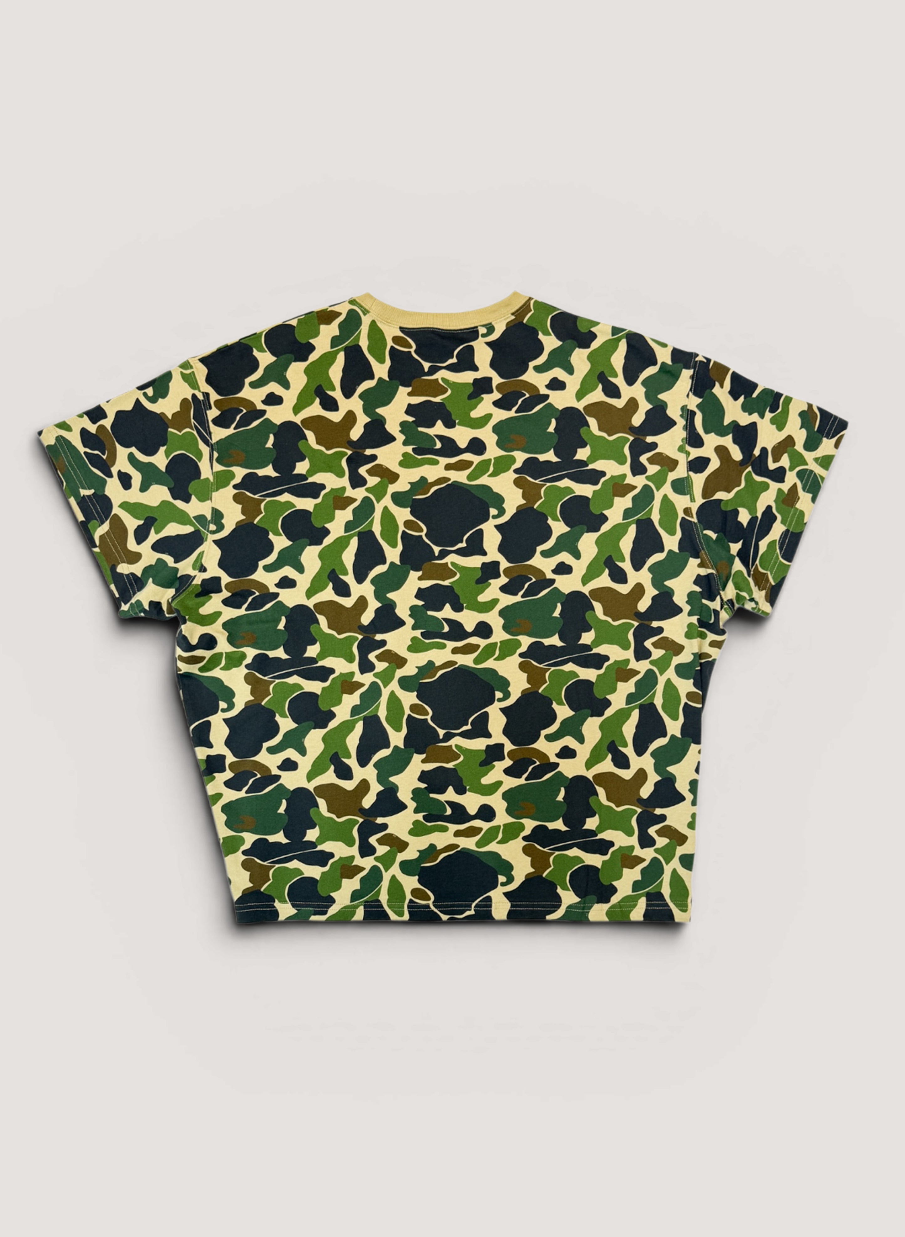 WOODBLOCK wood block 42 メッシュ タイガーカモ XL WOODBLOCK WIDE SILHOUETTE POCKET T-SHIRT DUCK HUNTER CAMO (WB-26SS-025